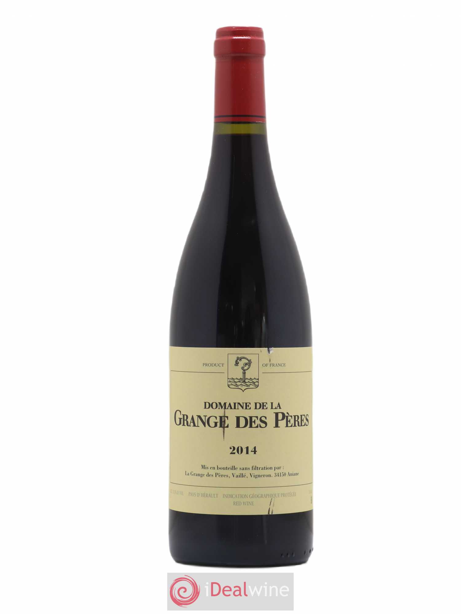 Pays d'Hérault Grange des Pères Laurent Vaillé 2014 - Lot de 1 bouteille - 0