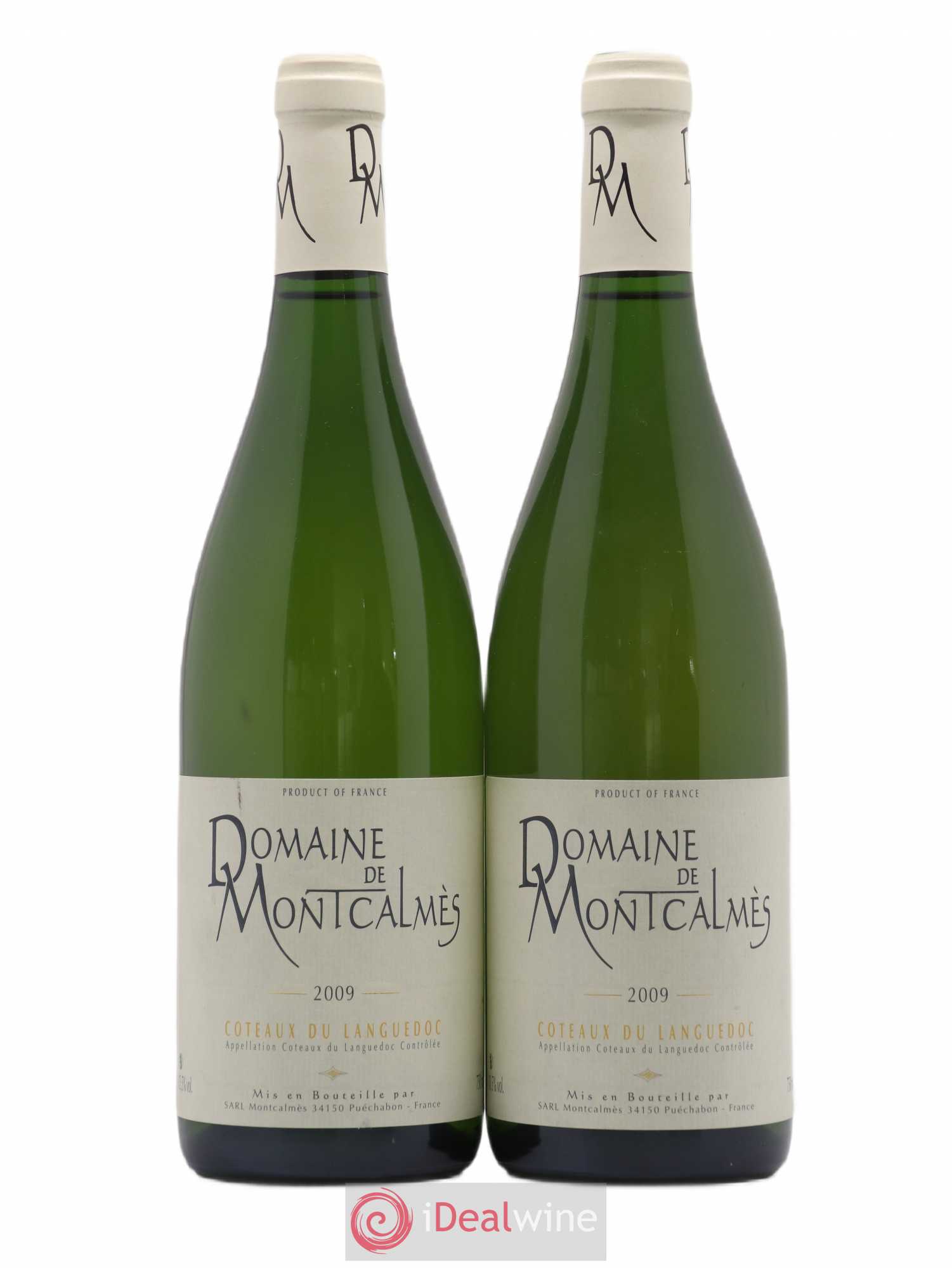 Languedoc Domaine de Montcalmès Frédéric Pourtalié 2009 - Lot de 2 bouteilles - 0