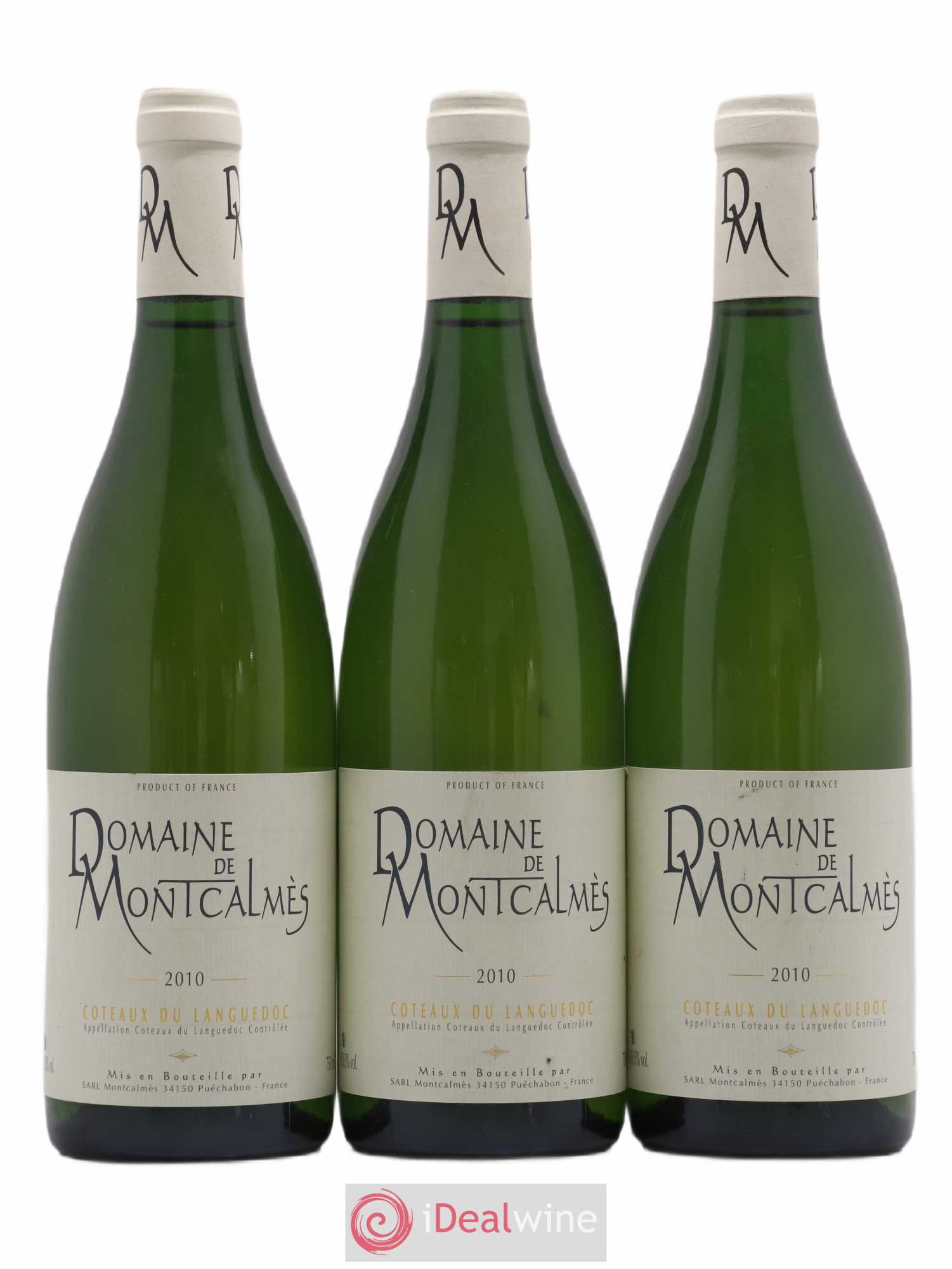 Languedoc Domaine de Montcalmès Frédéric Pourtalié 2010 - Lot de 3 bouteilles - 0