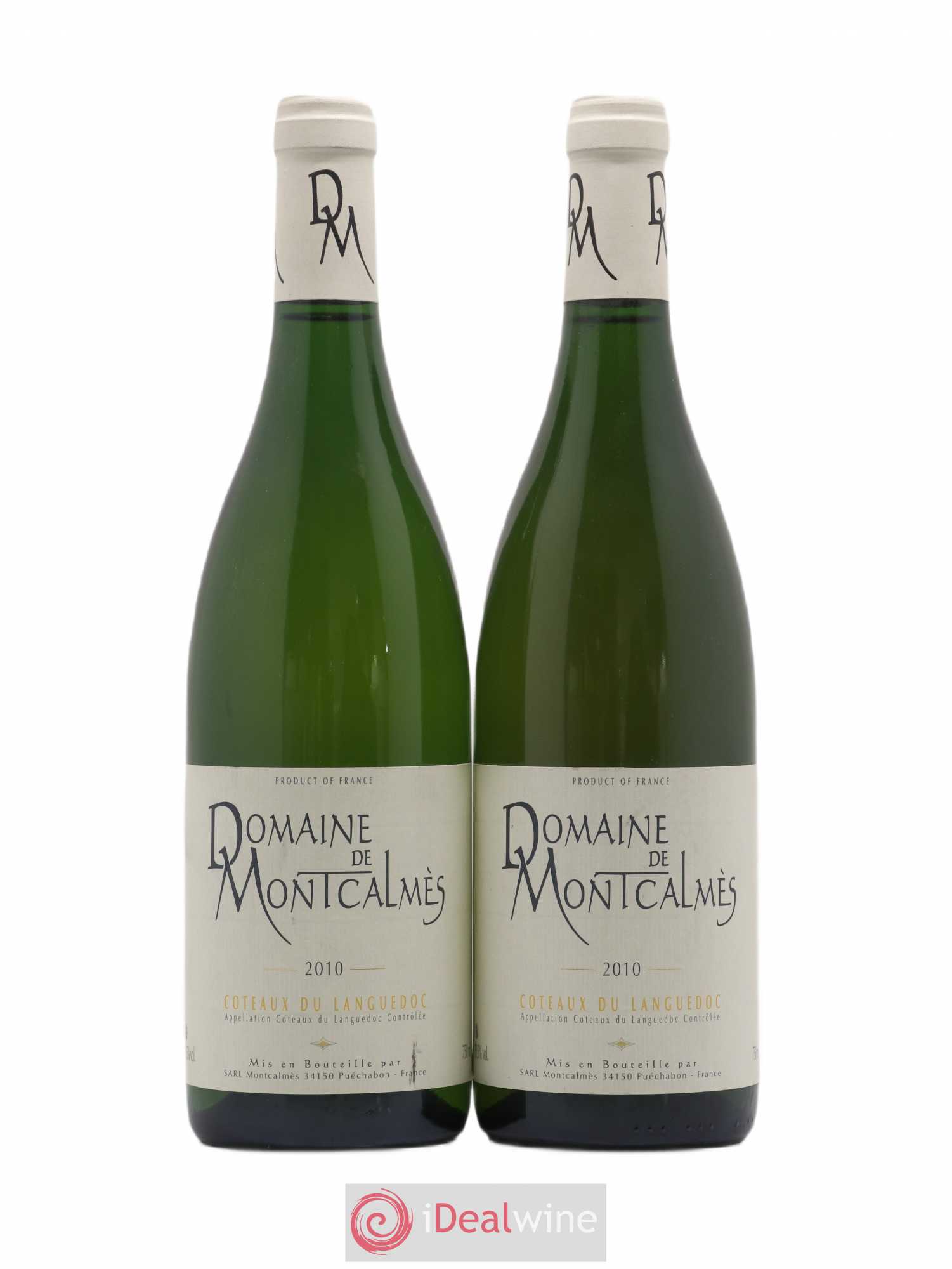 Languedoc Domaine de Montcalmès Frédéric Pourtalié 2010 - Lot de 2 bouteilles - 0