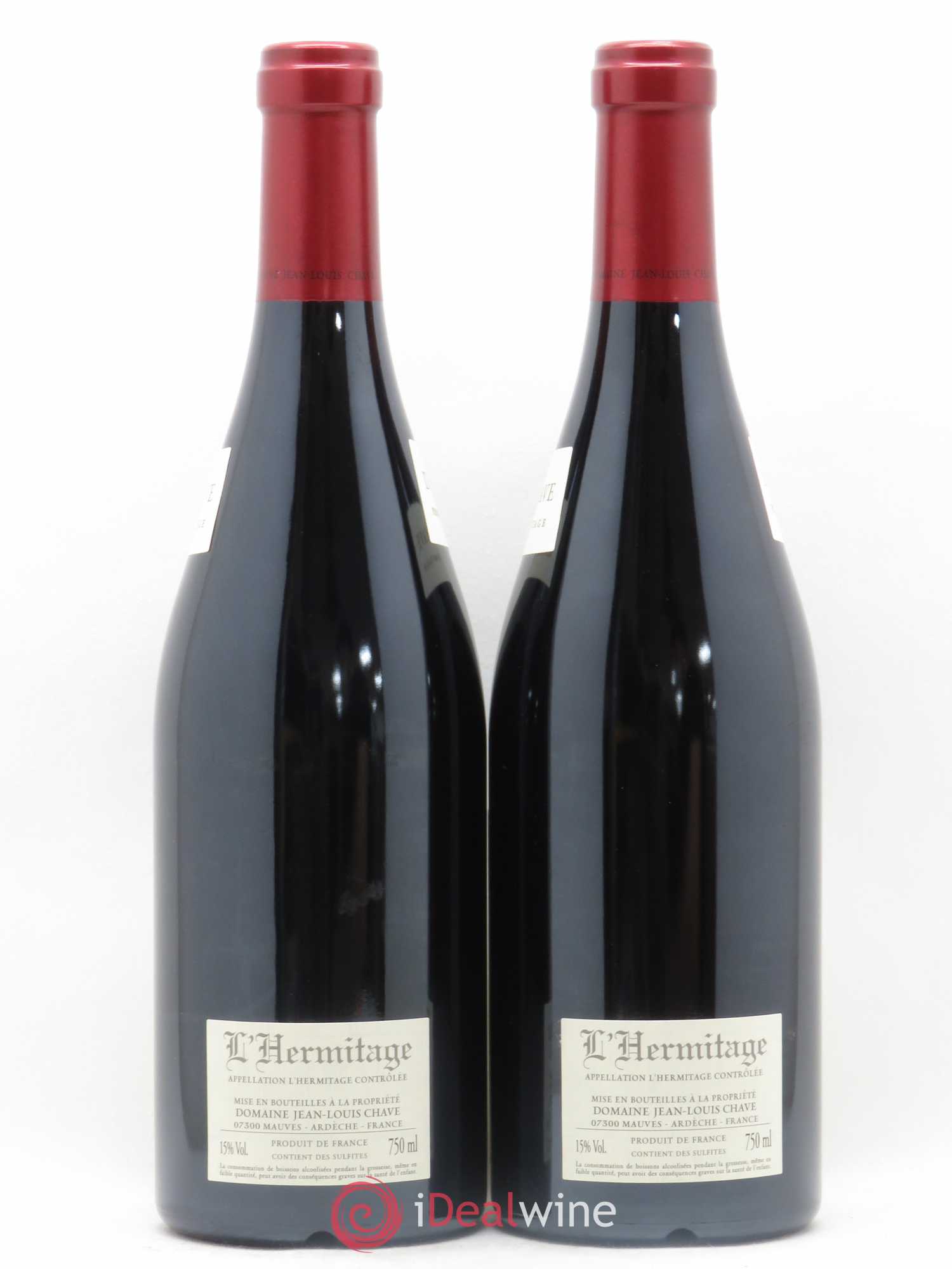 Hermitage Jean-Louis Chave 2017 - Lot de 2 bouteilles - 1