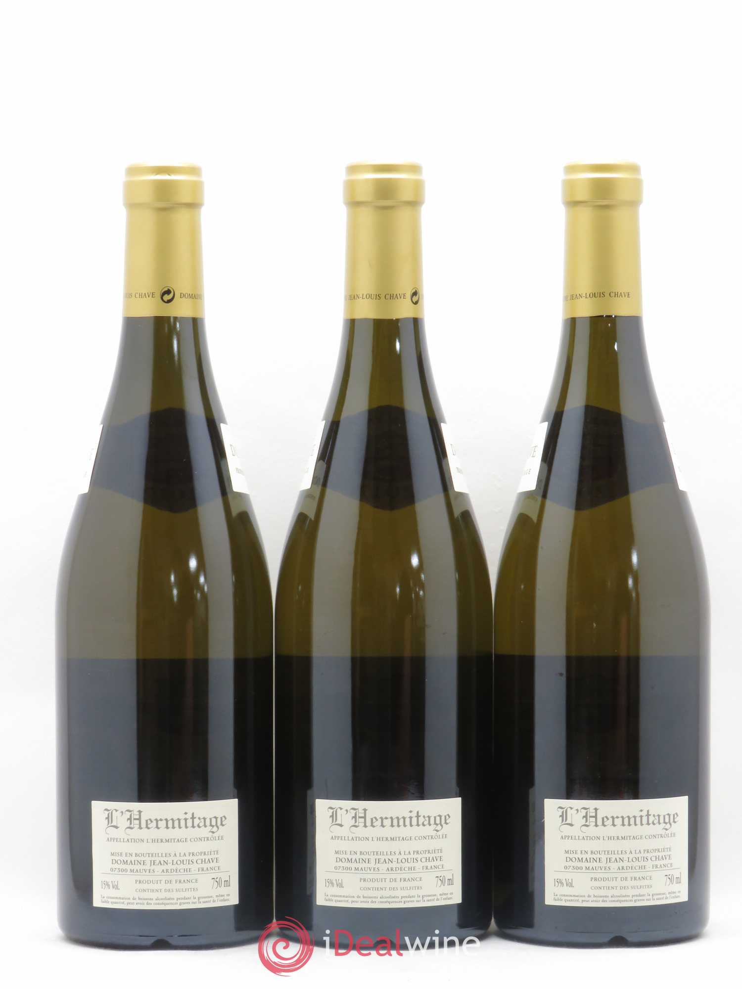 Hermitage Jean-Louis Chave 2017 - Lot de 3 bouteilles - 1