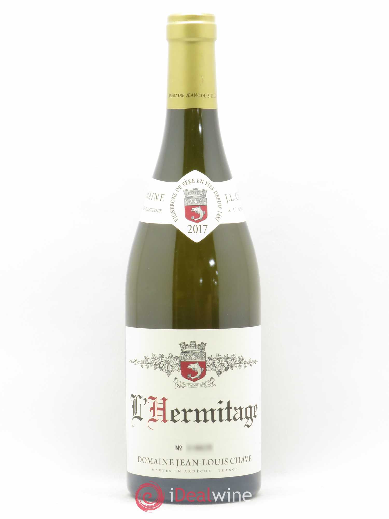 Hermitage Jean-Louis Chave 2017 - Lot de 1 bouteille - 0