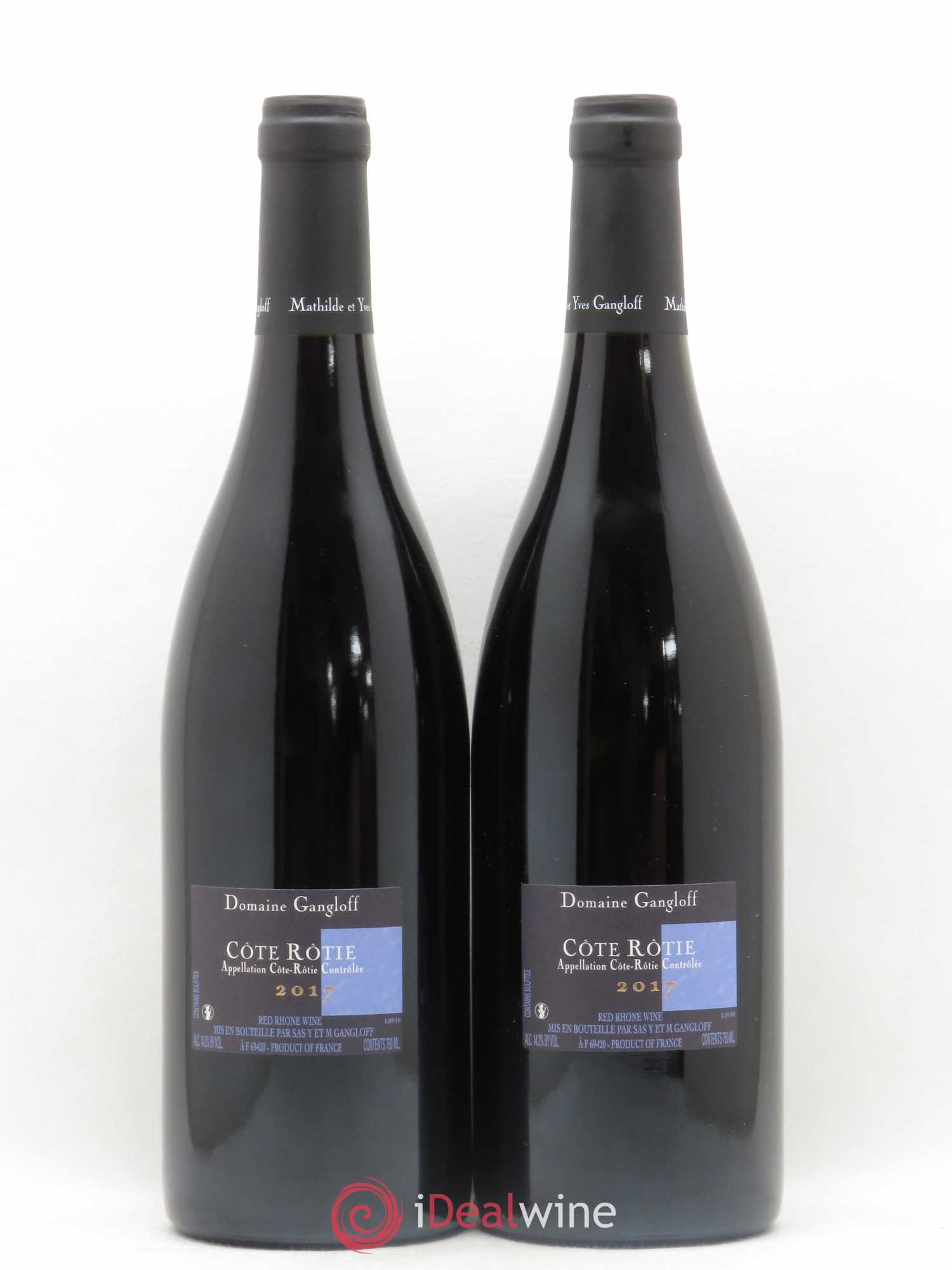 Côte-Rôtie La Barbarine Gangloff (Domaine) 2017 - Lot de 2 bouteilles - 1