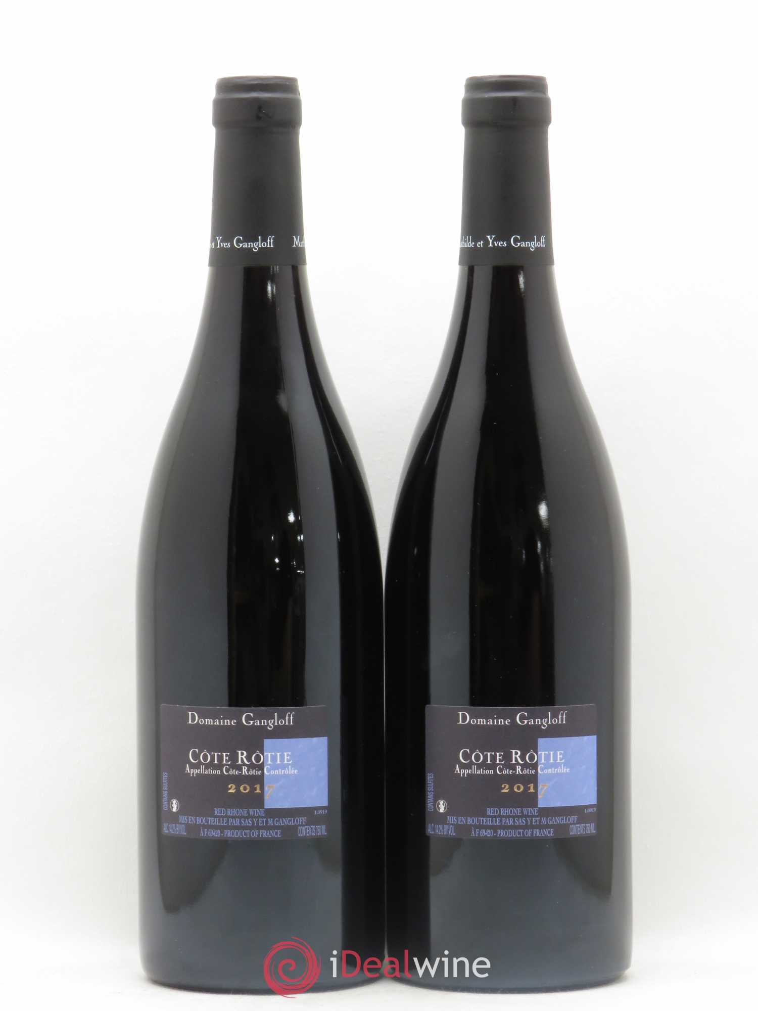 Côte-Rôtie La Barbarine Gangloff (Domaine) 2017 - Lot de 2 bouteilles - 1