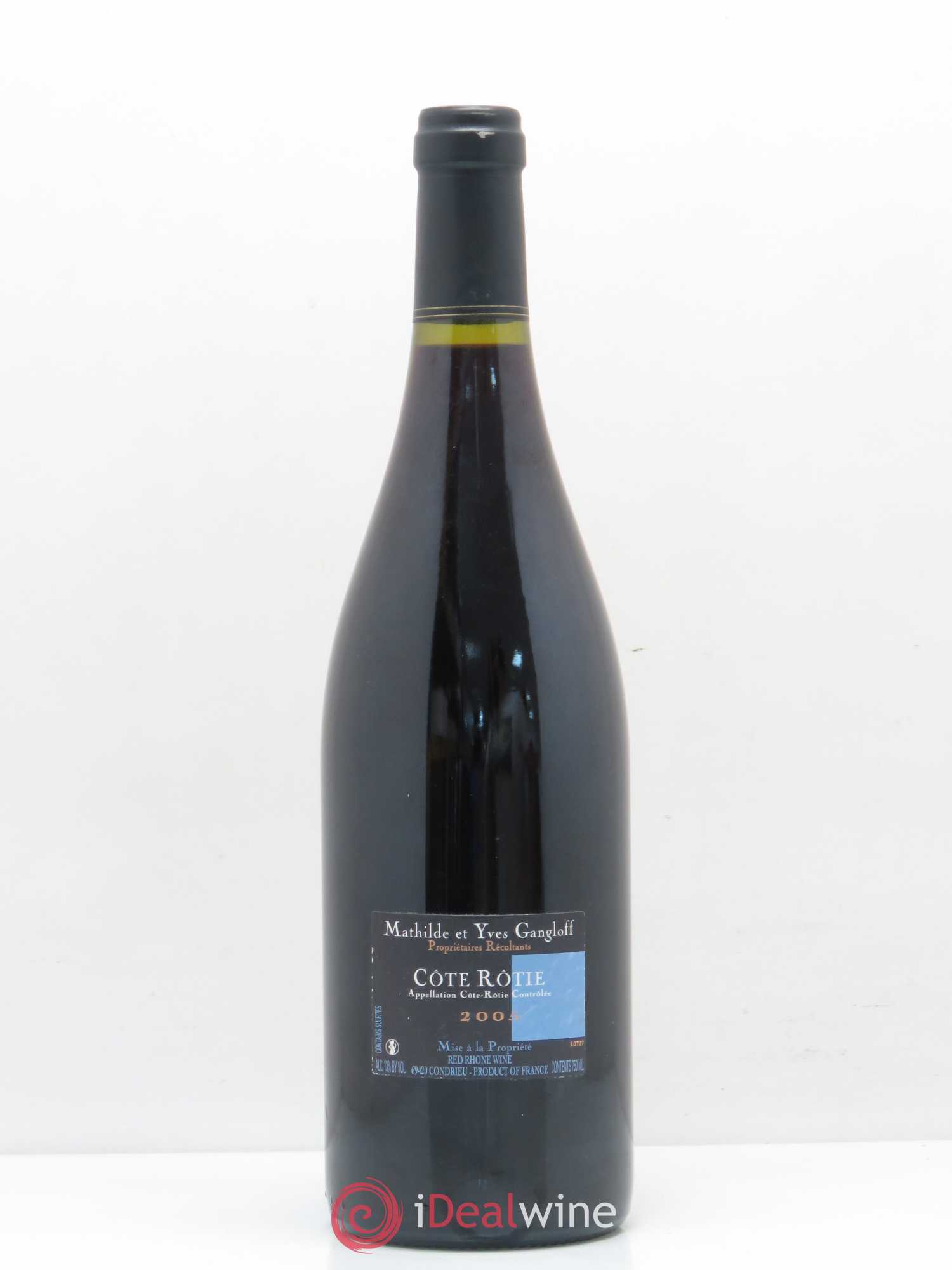Côte-Rôtie La Barbarine Gangloff (Domaine) 2005 - Lot de 1 bouteille - 1