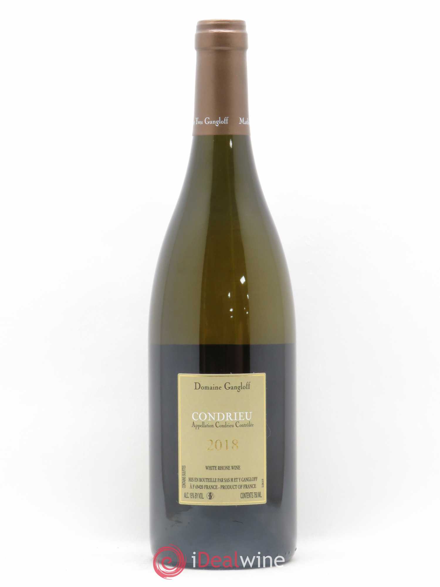Condrieu Domaine Gangloff (Domaine) 2018 - Lot de 1 bouteille - 1