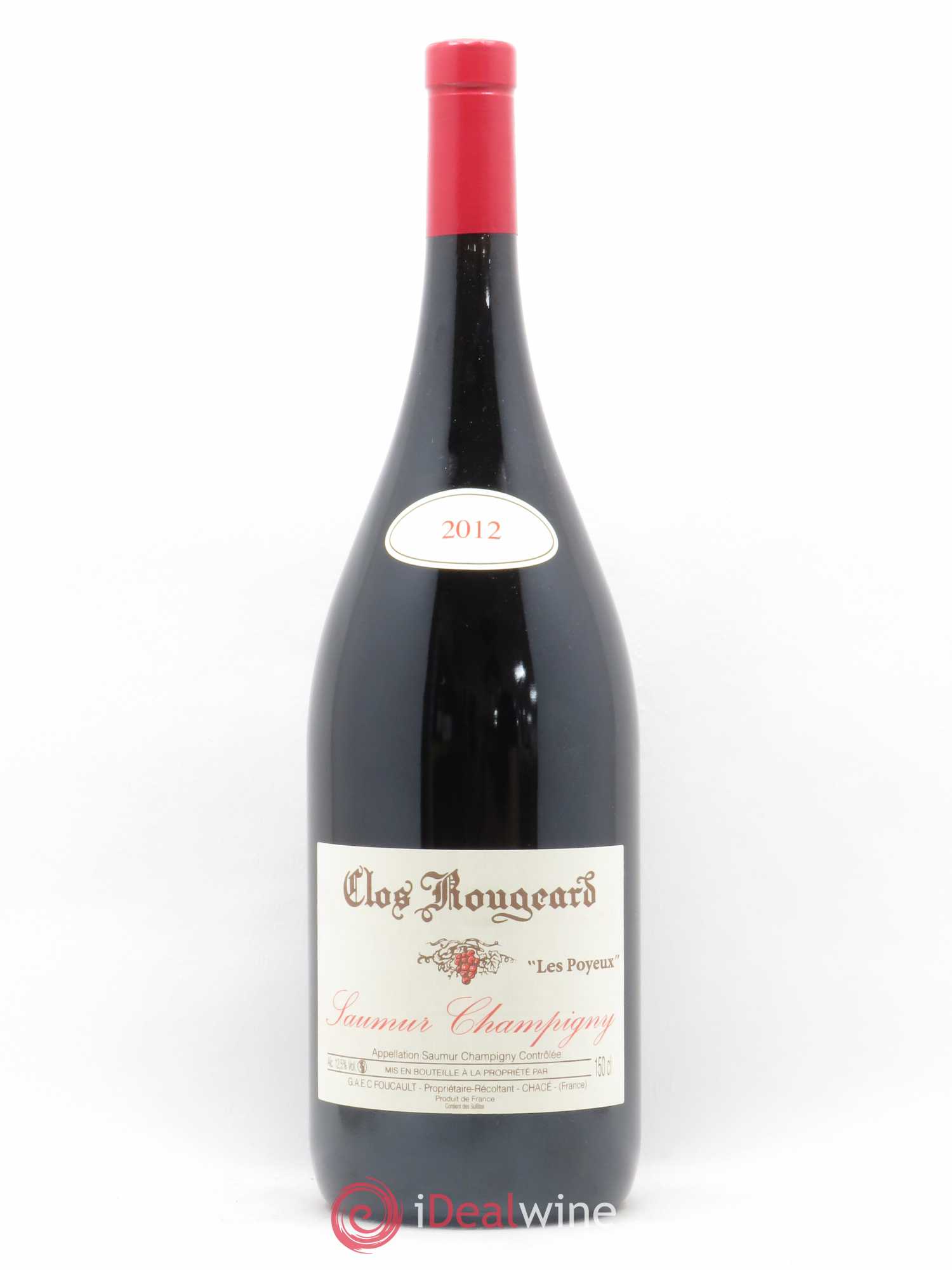 Saumur-Champigny Les Poyeux Clos Rougeard 2012 - Lot de 1 magnum - 0