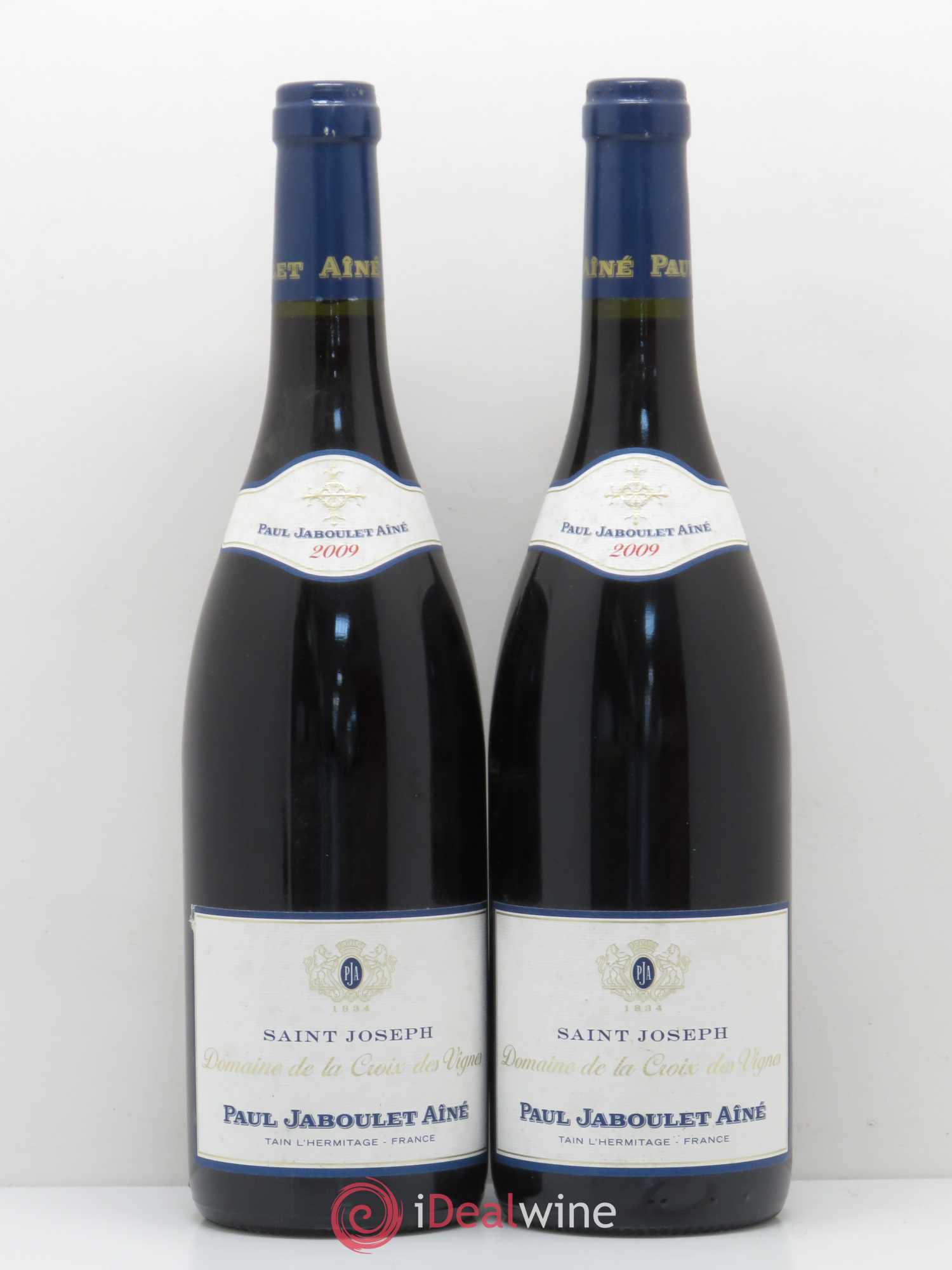 Saint-Joseph La Croix des Vignes Paul Jaboulet Ainé 2009 - Lot de 2 bouteilles - 0