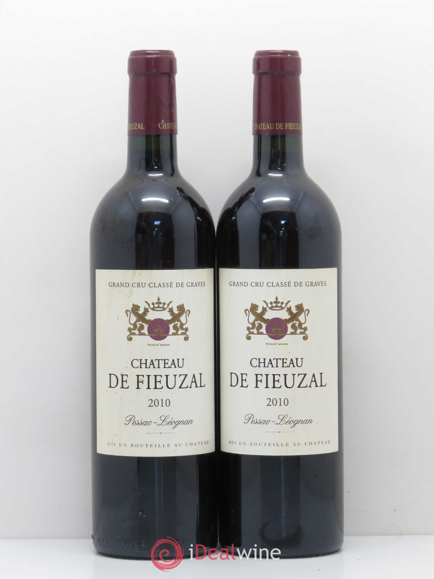 Château de Fieuzal Cru Classé de Graves 2010 - Lot de 2 bouteilles - 0