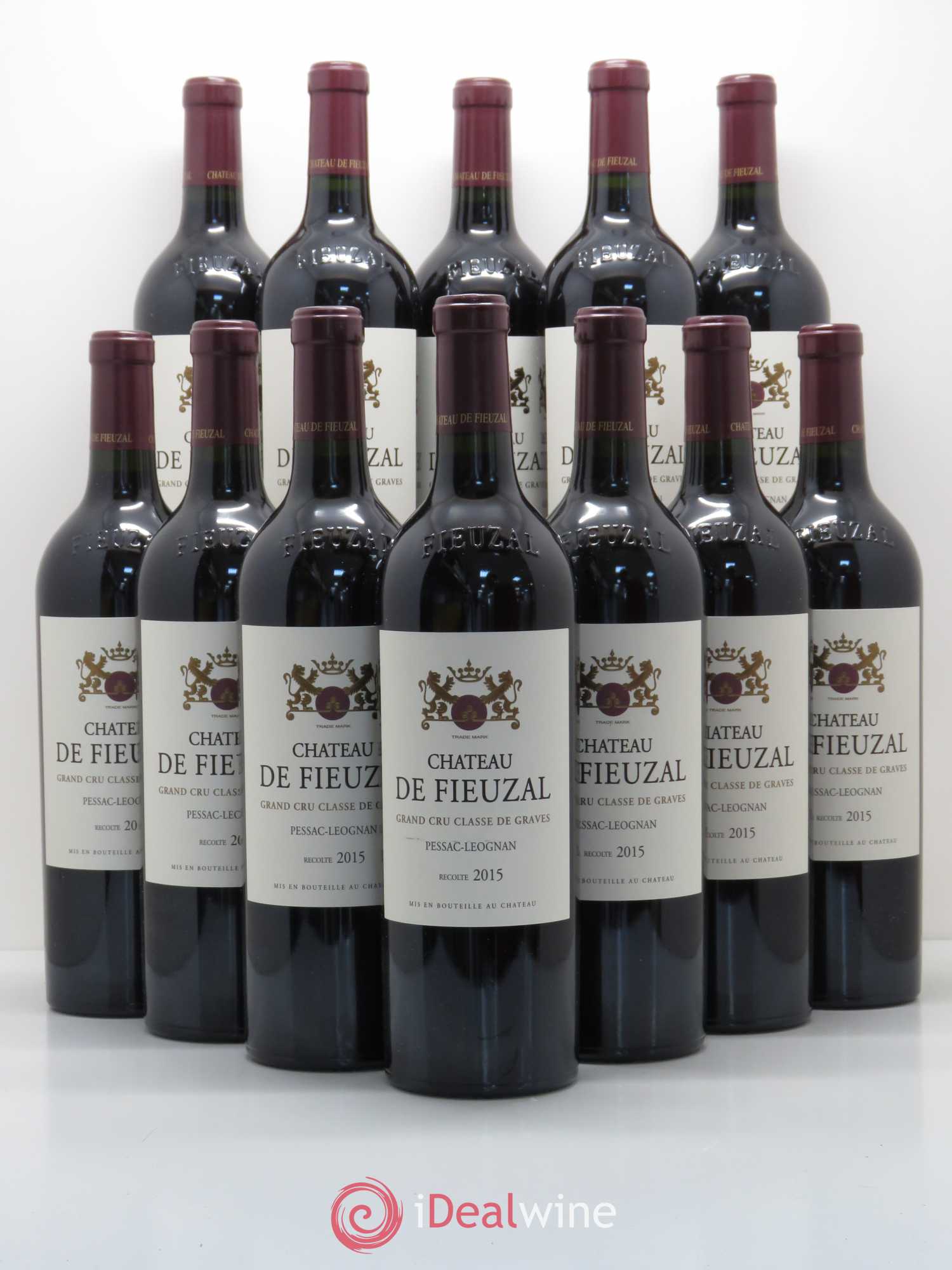 Château de Fieuzal Cru Classé de Graves 2015 - Lot de 12 bouteilles - 0
