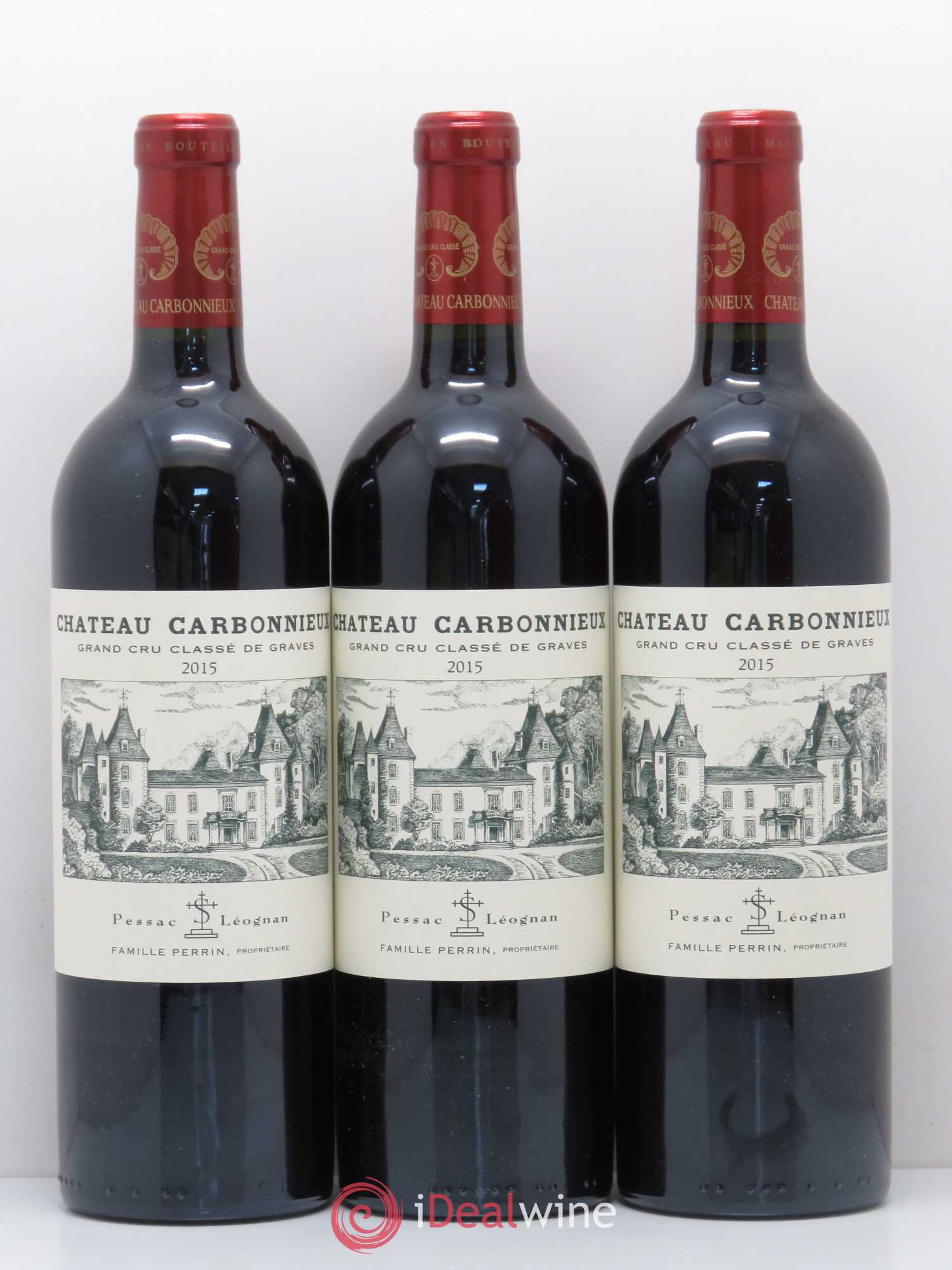 Château Carbonnieux Cru Classé de Graves 2015 - Lot de 6 bouteilles - 2