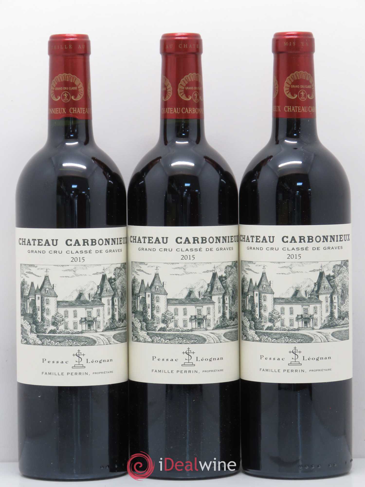 Château Carbonnieux Cru Classé de Graves 2015 - Lot de 12 bouteilles - 3