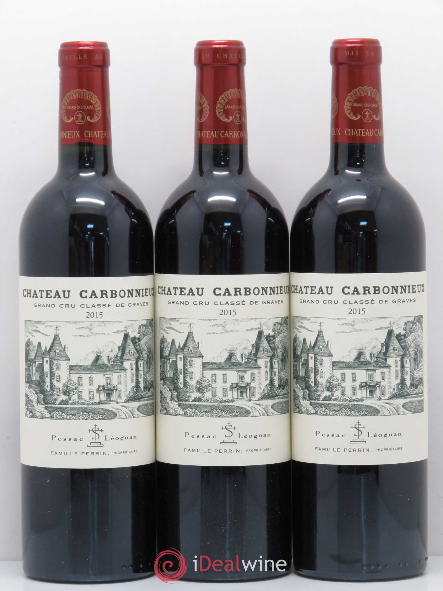 Château Carbonnieux Cru Classé de Graves 2015 - Lot de 12 bouteilles - 4