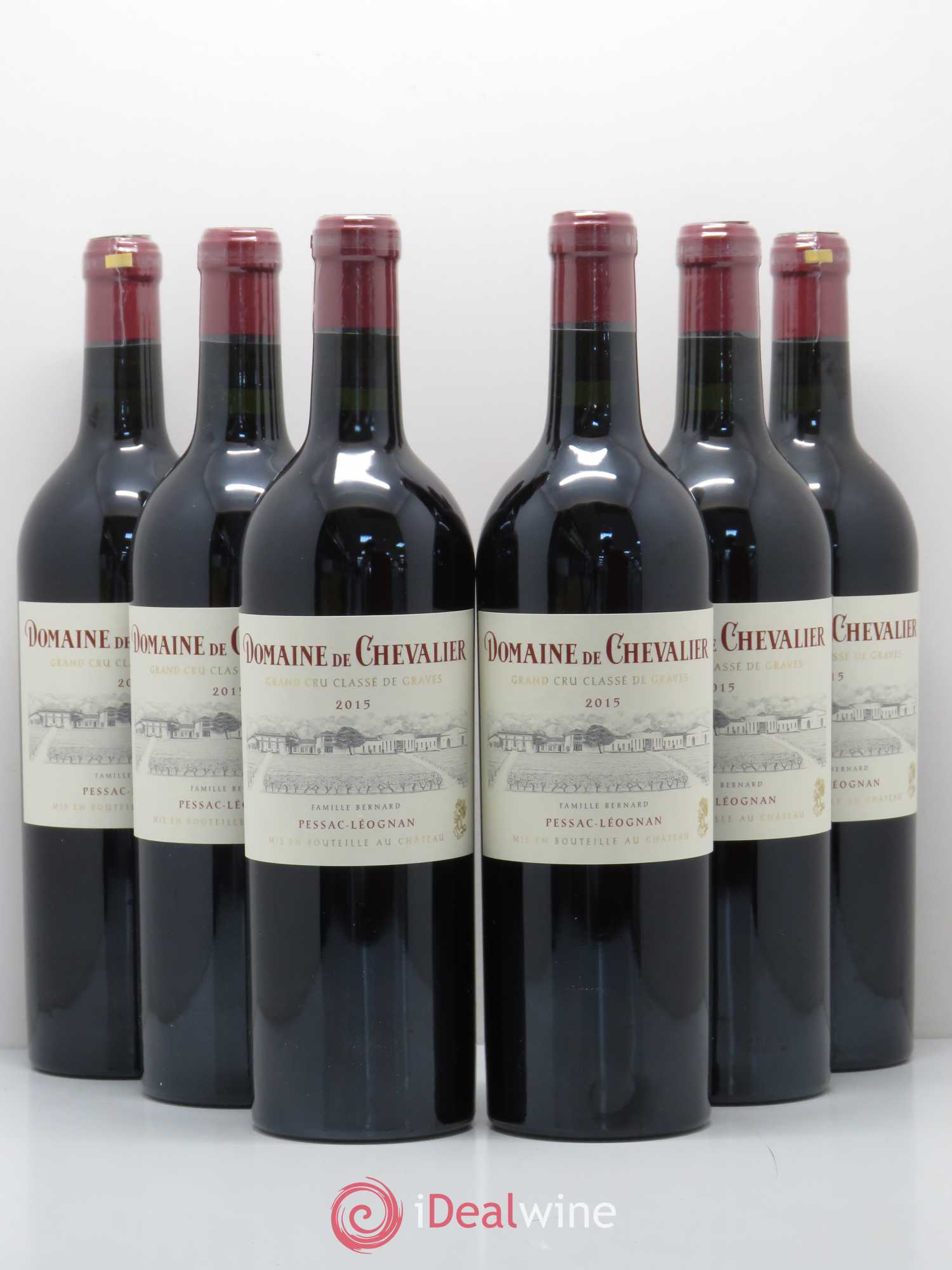 Domaine de Chevalier Cru Classé de Graves 2015 - Lot de 6 bouteilles - 0