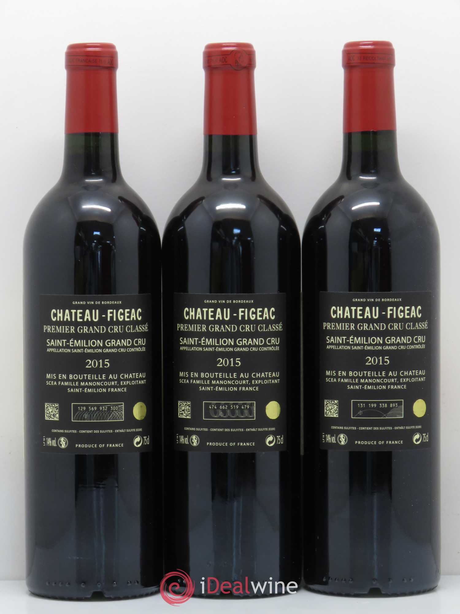 Château Figeac 1er Grand Cru Classé A 2015 - Lot de 6 bouteilles - 4