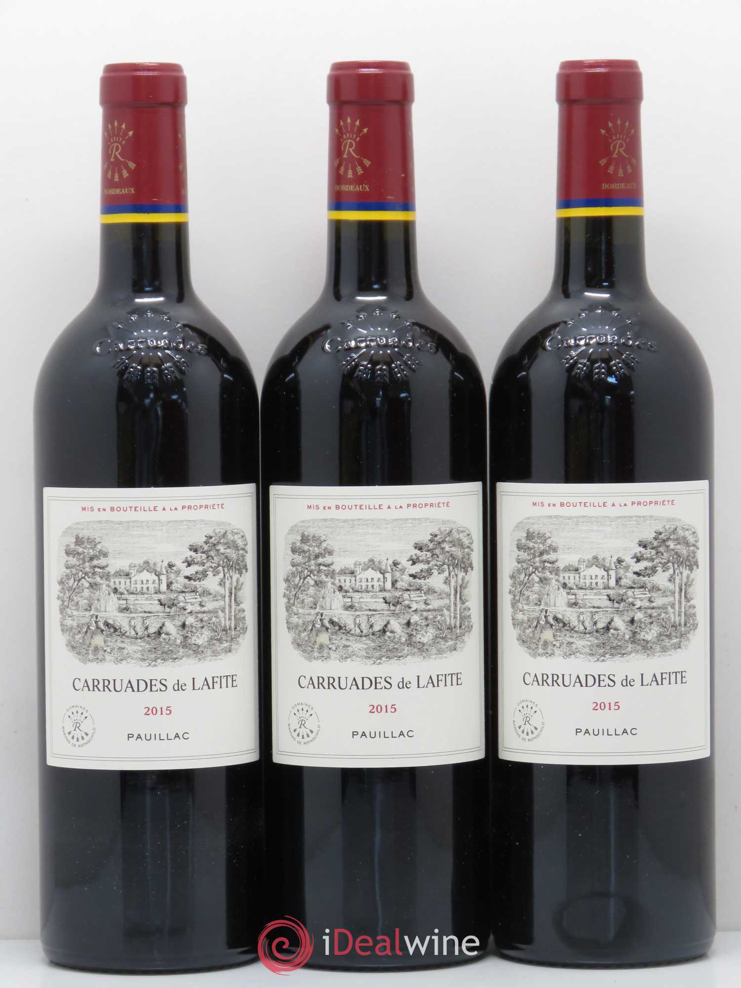 Carruades de Lafite Rothschild Second Vin 2015 - Lot of 6 bottles - 1
