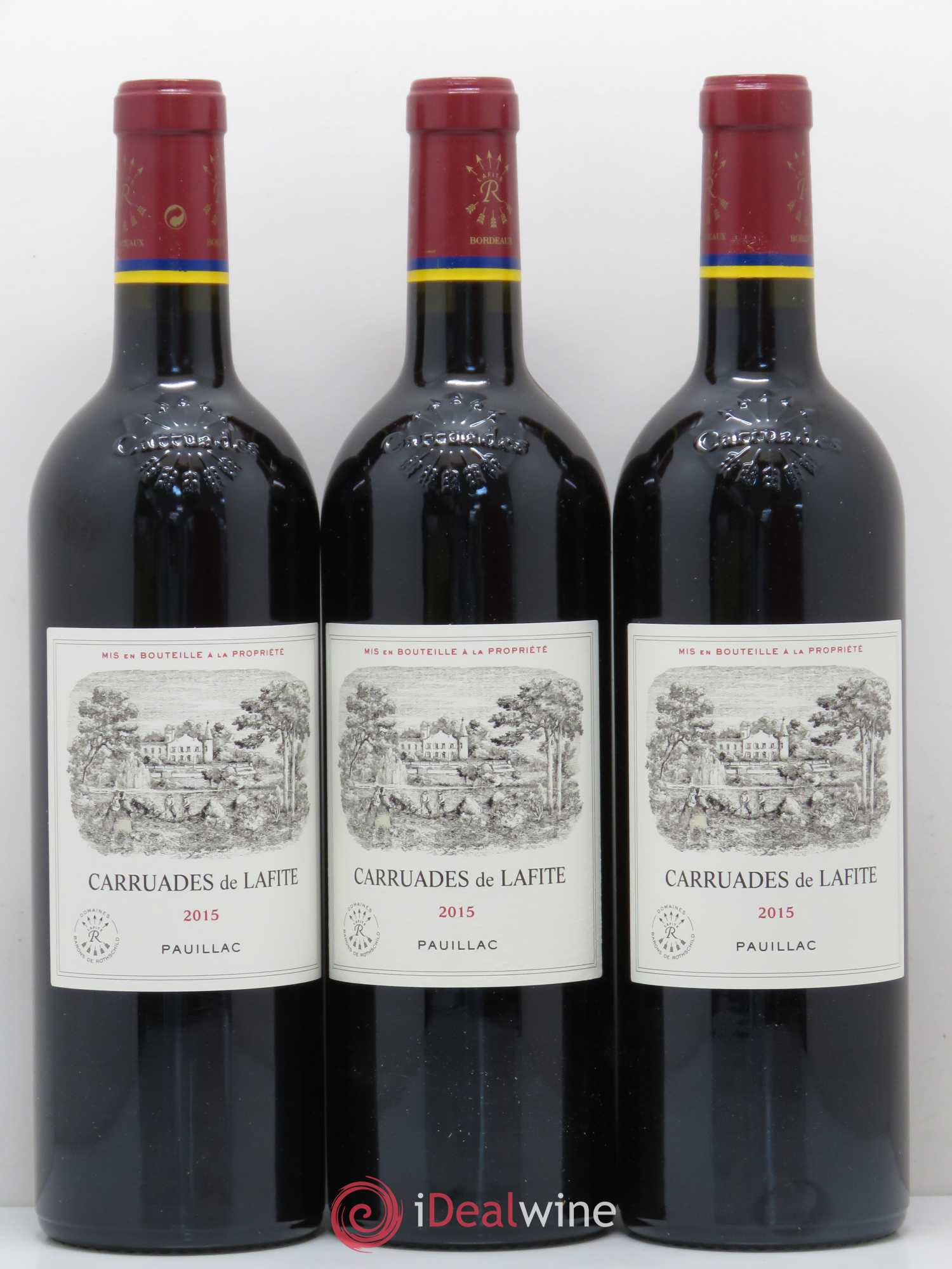Carruades de Lafite Rothschild Second Vin 2015 - Lot of 6 bottles - 3