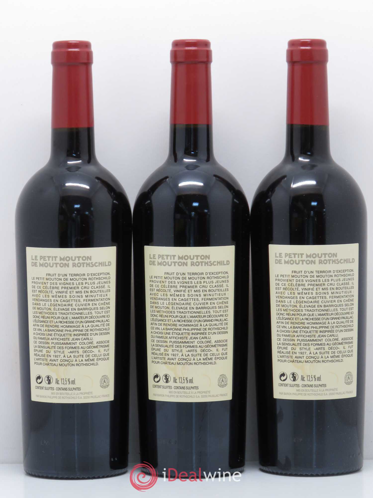 Petit Mouton Second Vin 2015 - Lot de 6 bouteilles - 2