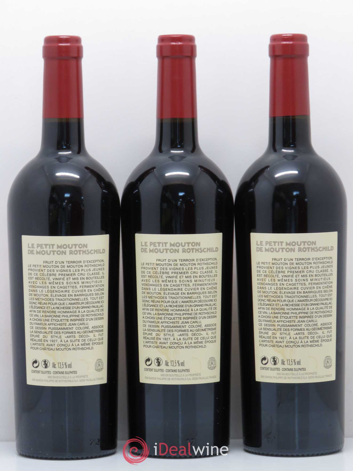 Petit Mouton Second Vin 2015 - Lot de 6 bouteilles - 4