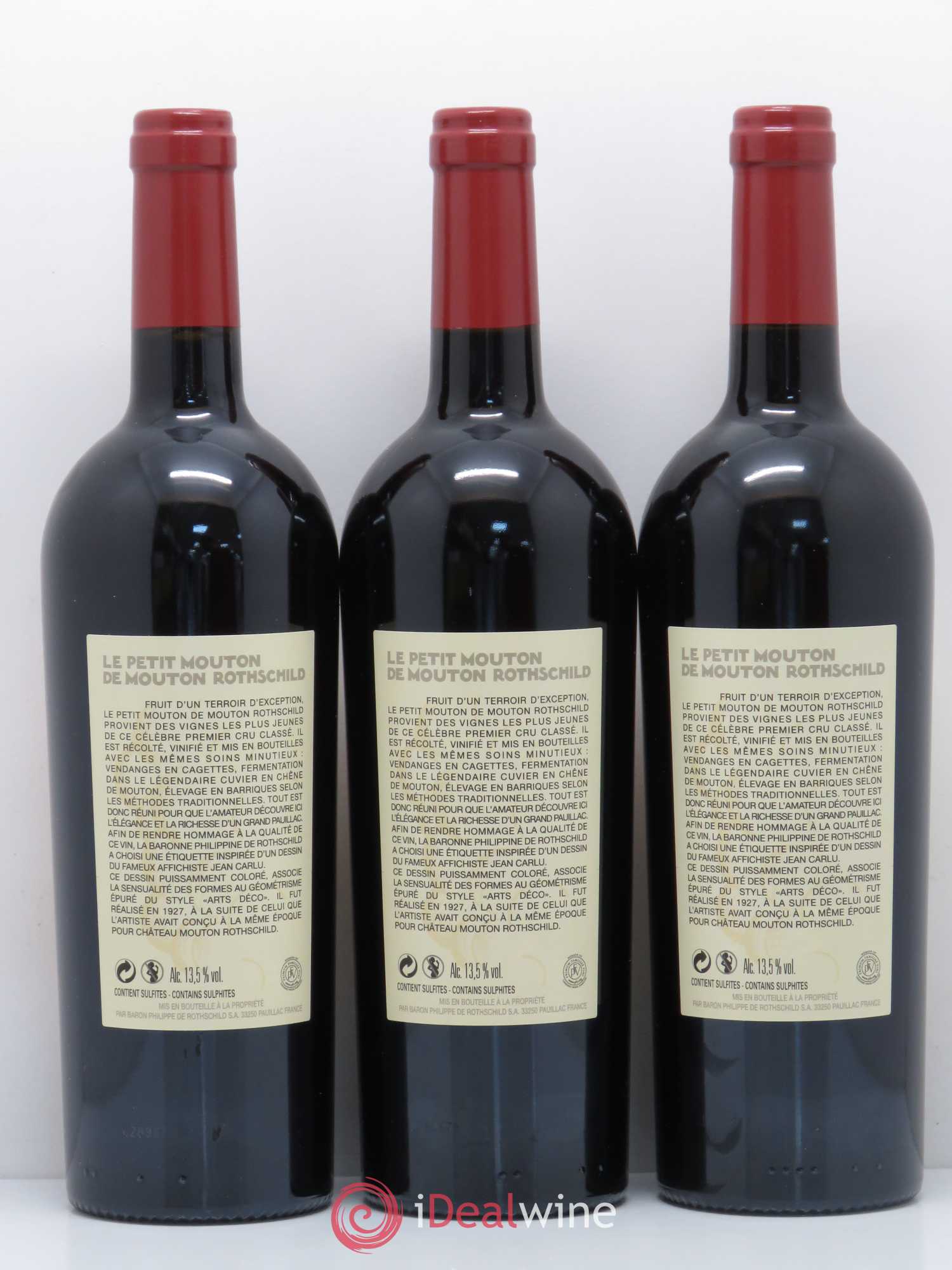 Petit Mouton Second Vin 2015 - Lot de 6 bouteilles - 2