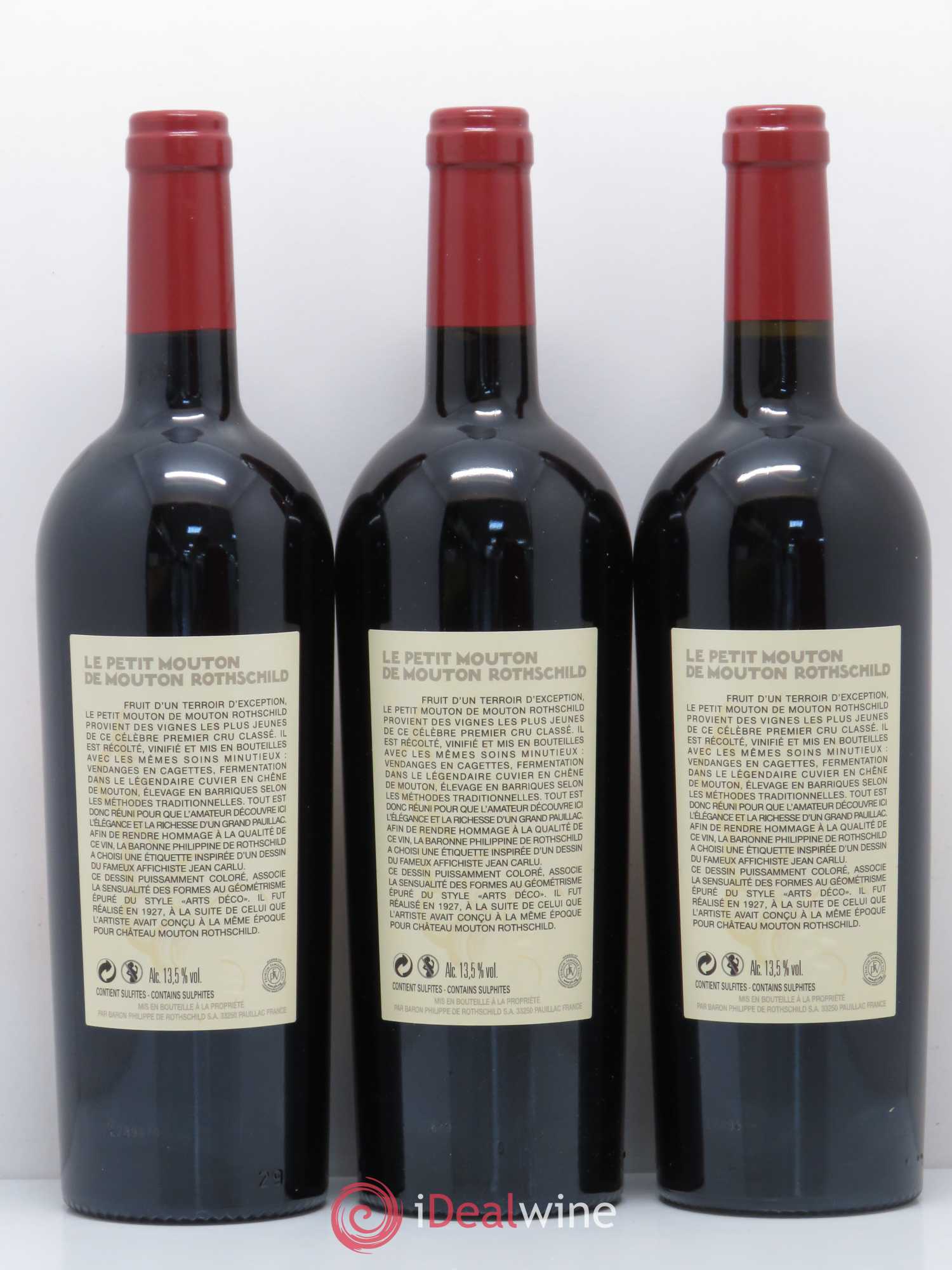 Petit Mouton Second Vin 2015 - Lot de 6 bouteilles - 4