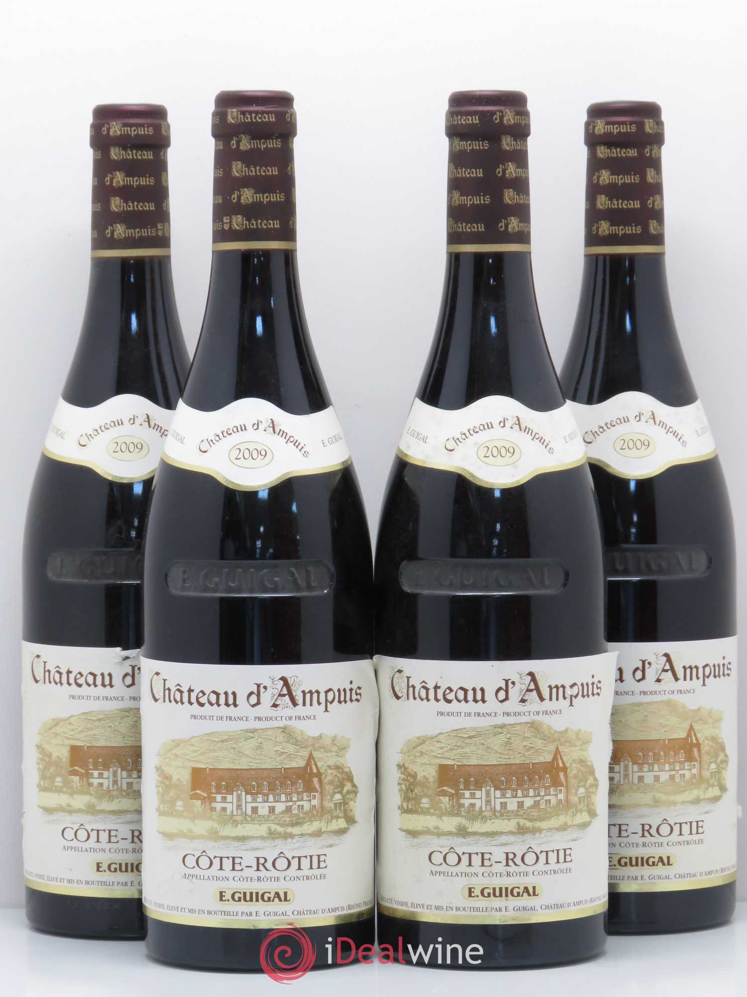 Côte-Rôtie Château d'Ampuis Guigal 2009 - Lot de 4 bouteilles - 0