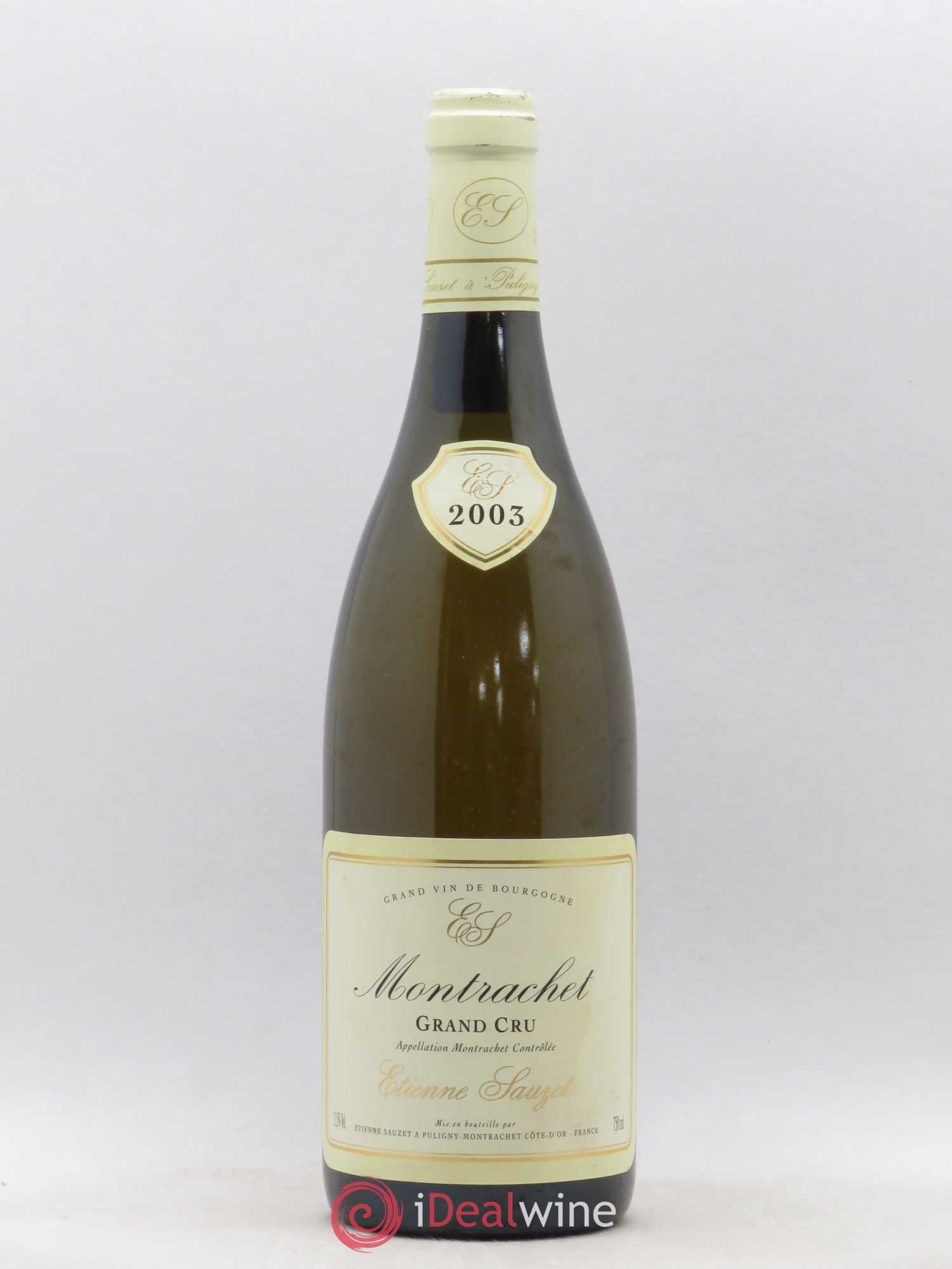 Montrachet Grand Cru Etienne Sauzet 2003 - Lot de 1 bouteille - 0