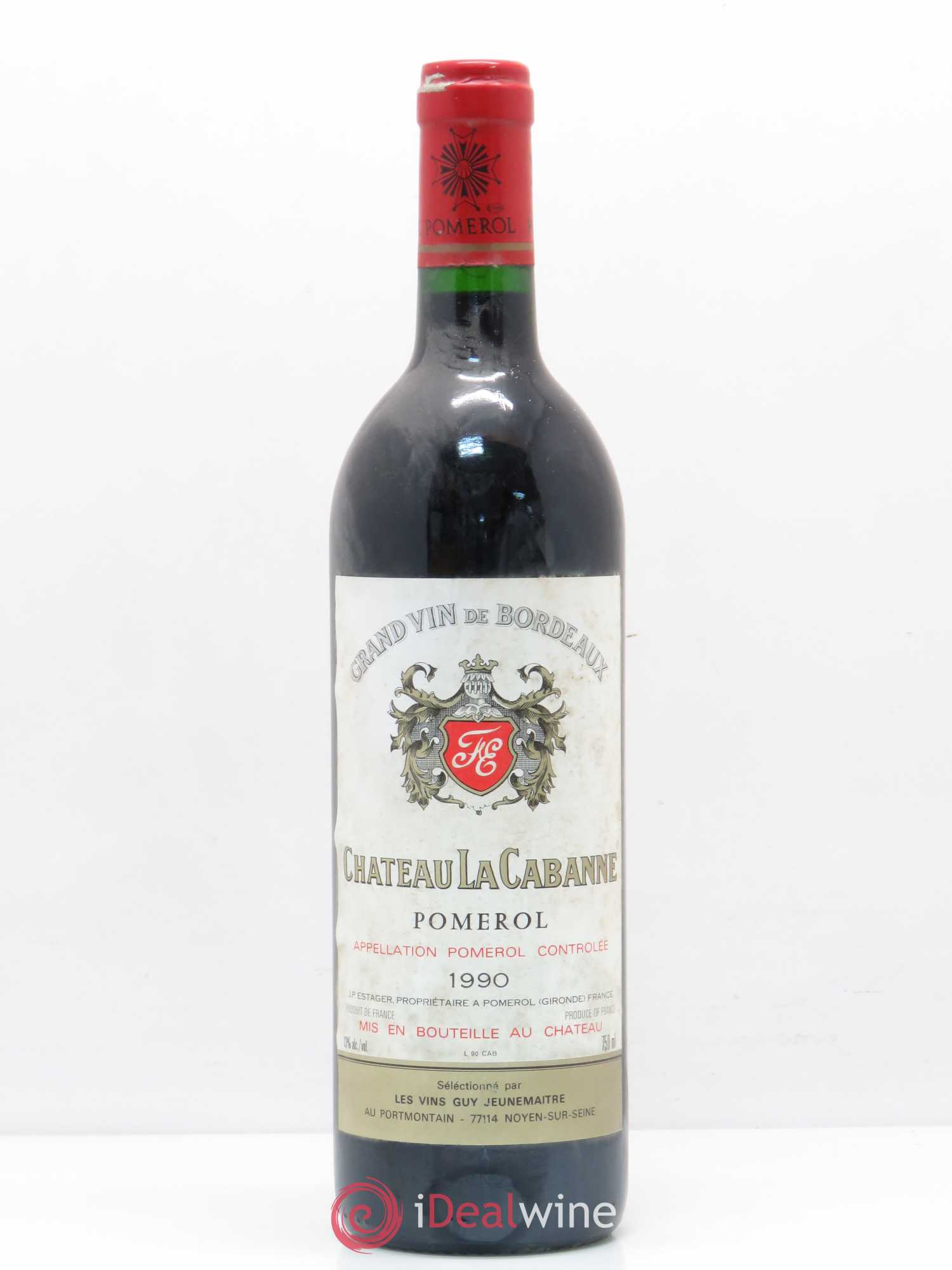 Château la Cabanne 1990 - Lot de 1 bouteille - 0