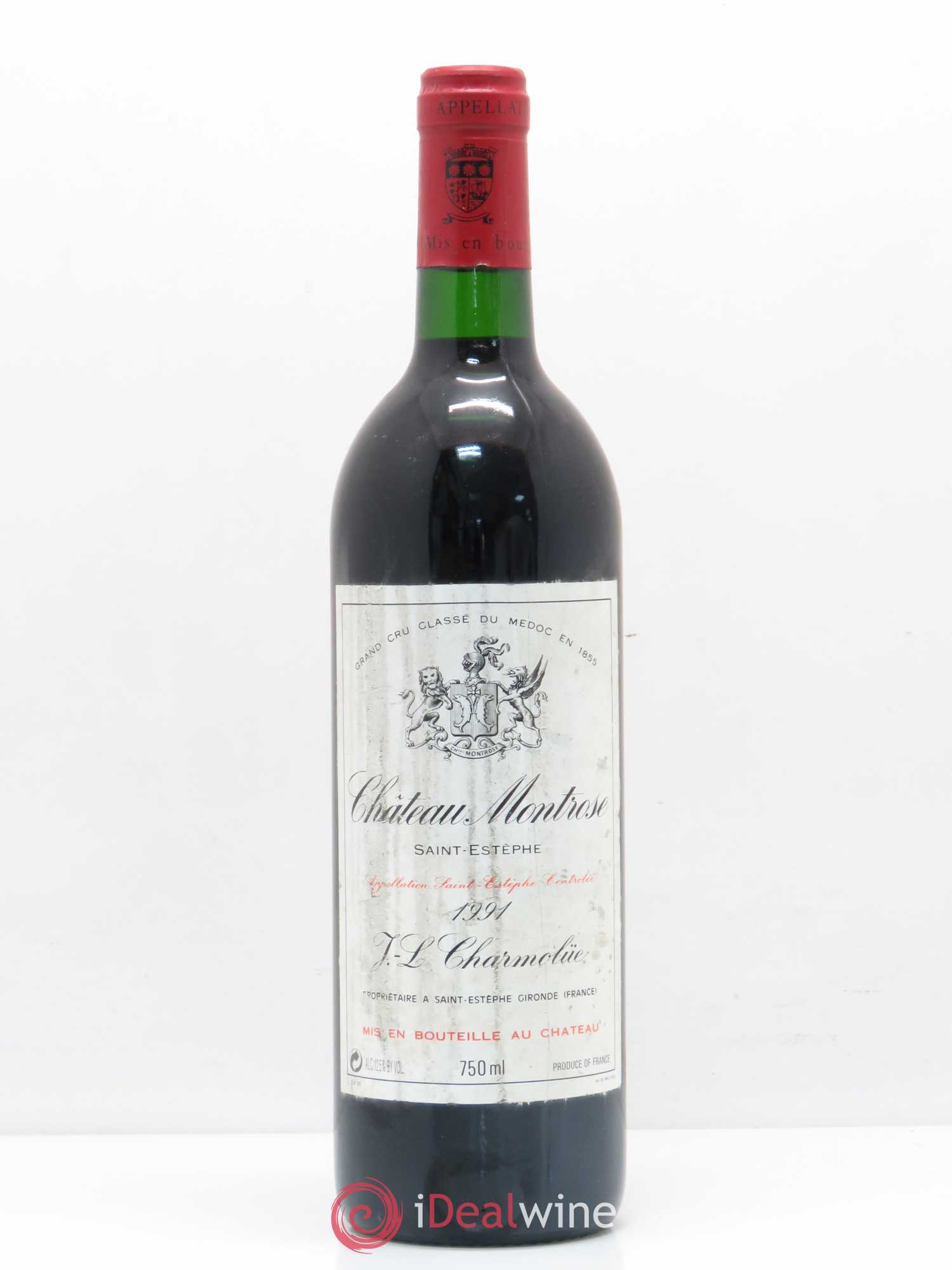 Château Montrose 2ème Grand Cru Classé 1991 - Lot de 1 bouteille - 0