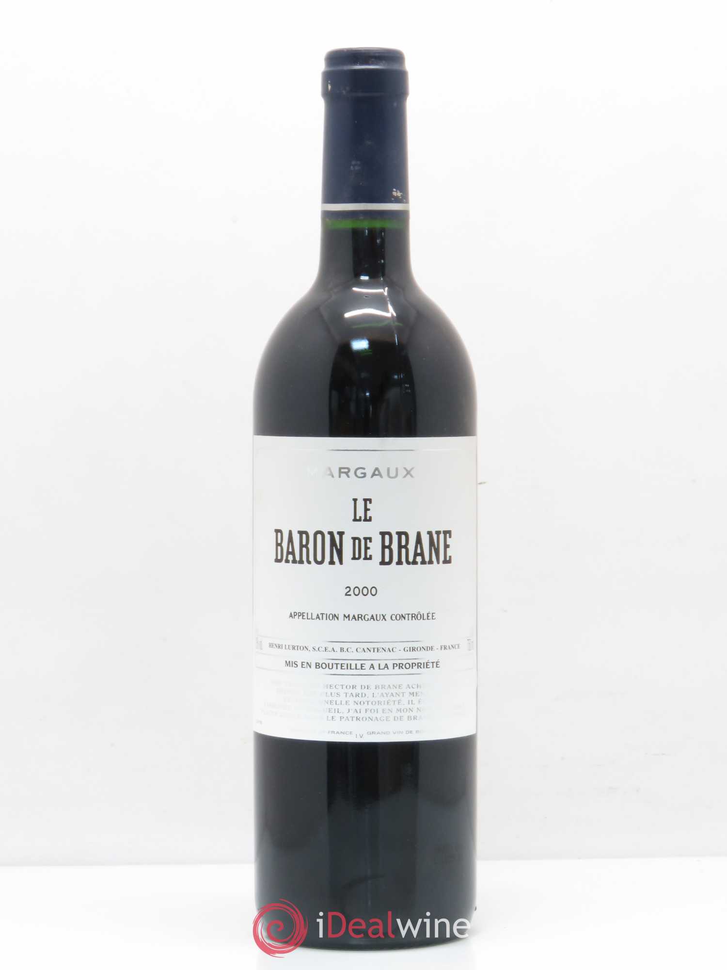 Baron de Brane Second Vin 2000 - Lot de 1 bouteille - 0