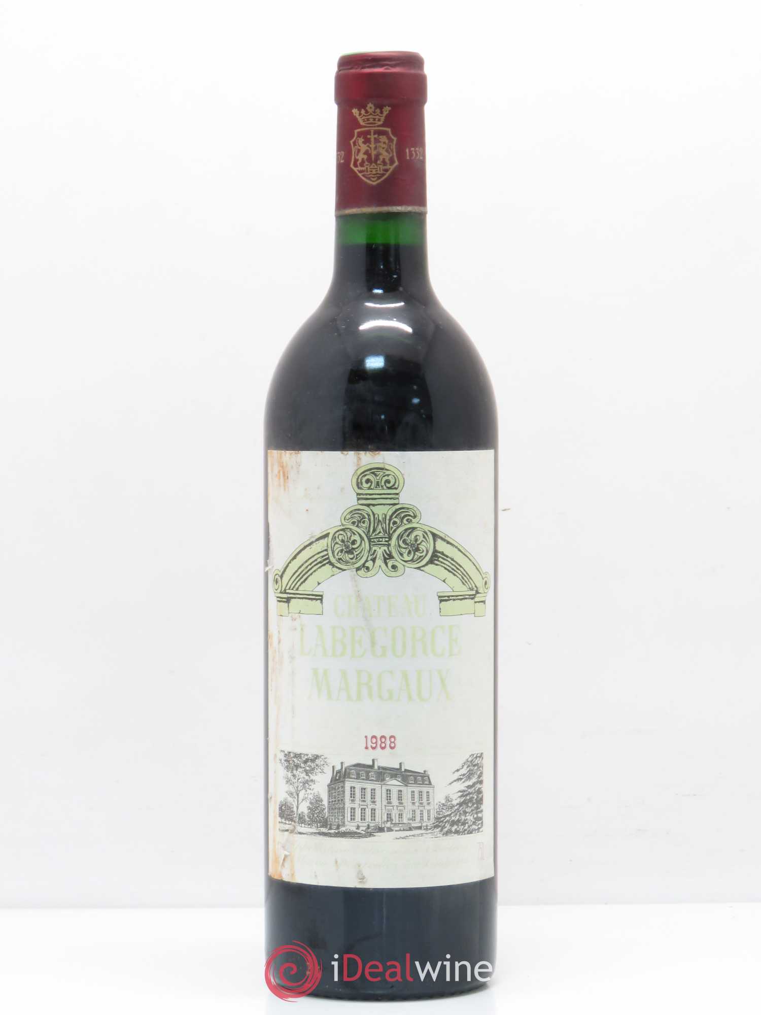 Château Labegorce Cru Bourgeois 1988 - Lot de 1 bouteille - 0