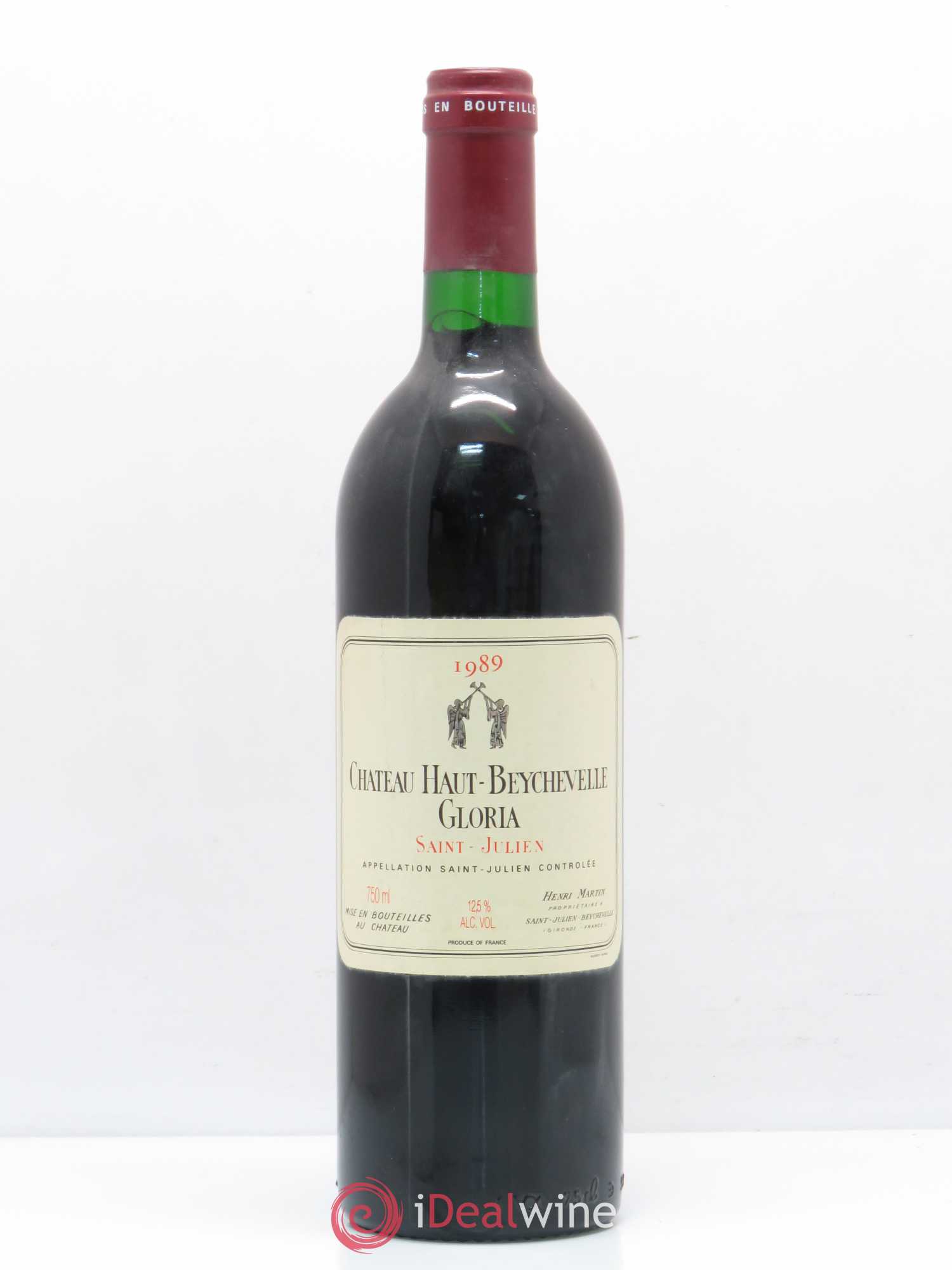 Saint-Julien Château Haut-Beychevelle Gloria 1989 - Lot de 1 bouteille - 0