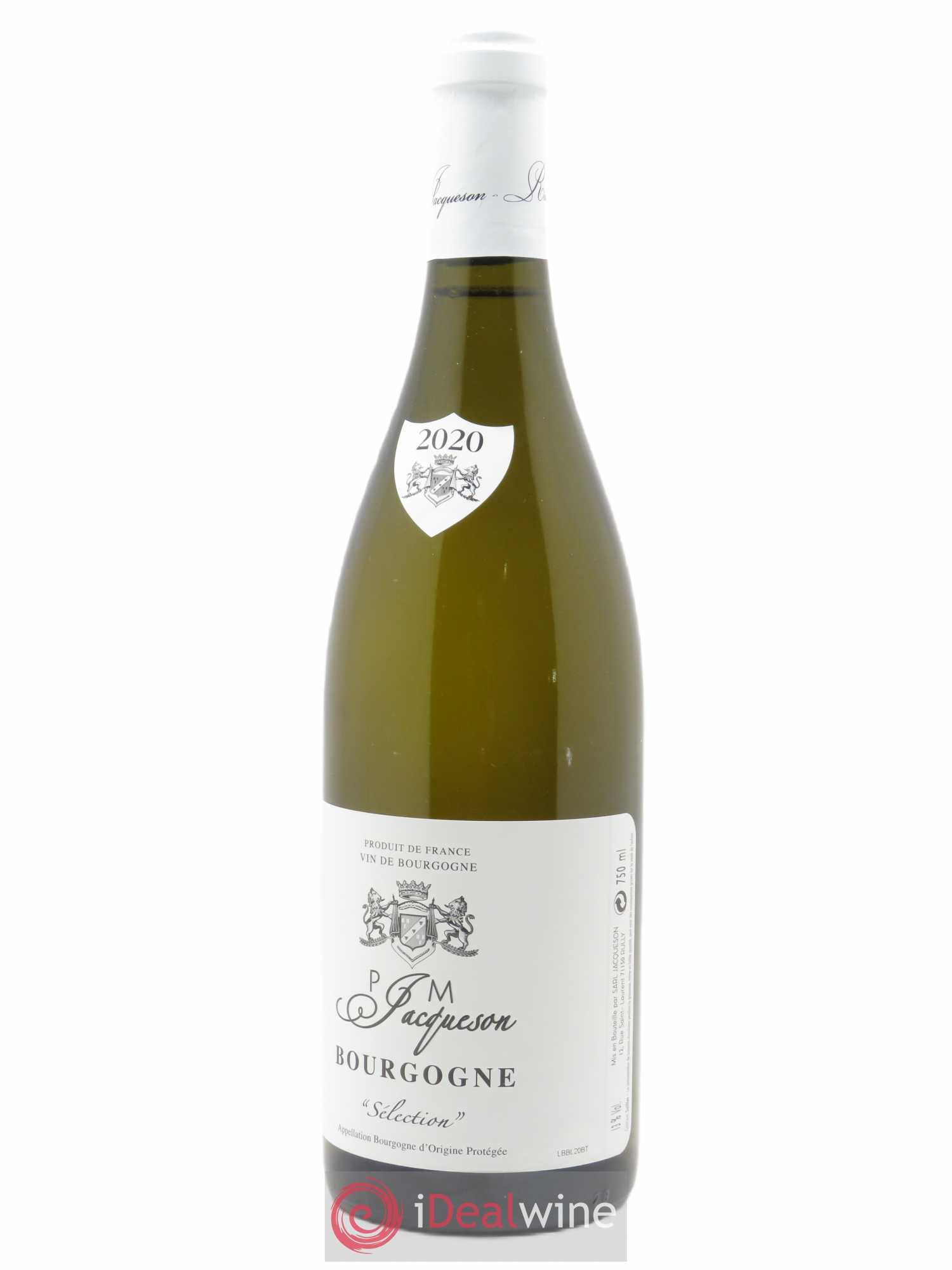 Bourgogne Sélection Paul & Marie Jacqueson 2020 - Lot de 1 bouteille - 1