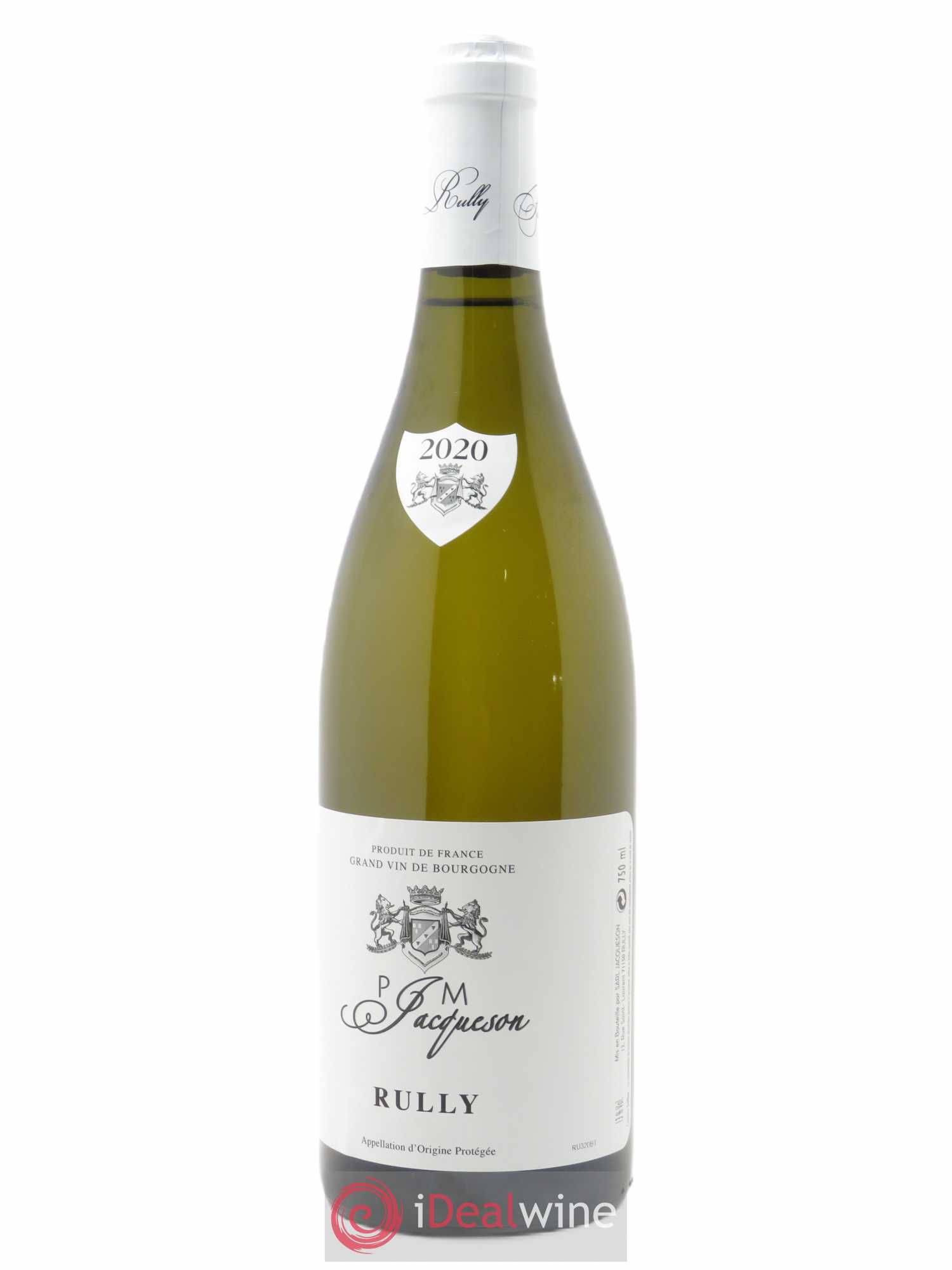 Rully Paul & Marie Jacqueson 2020 - Lot de 1 bouteille - 1