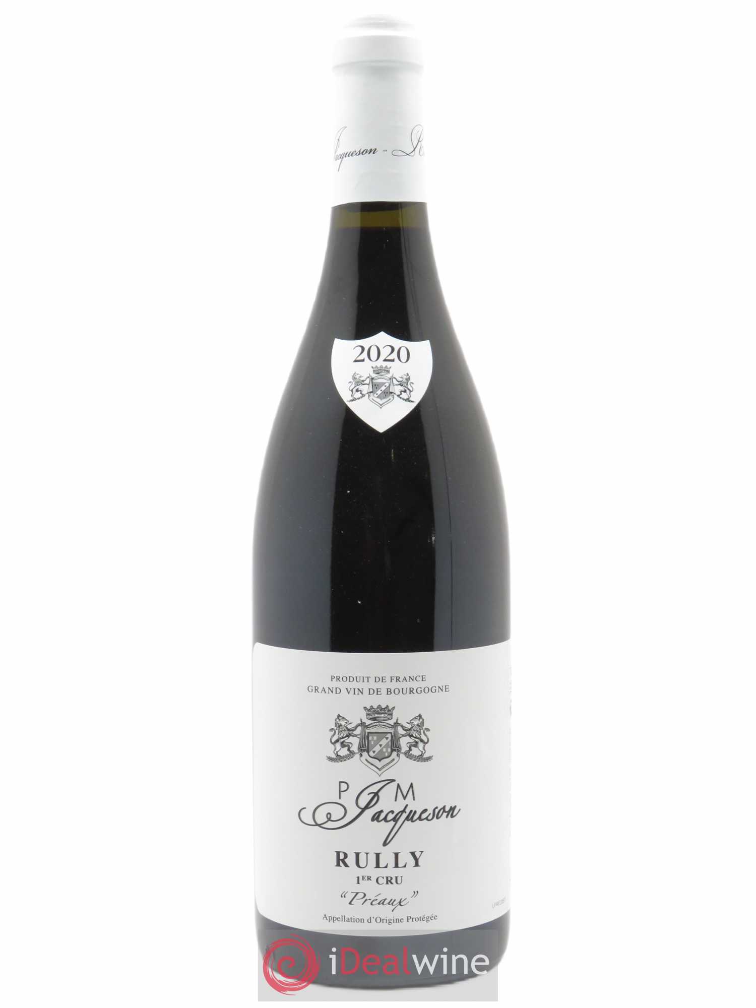 Rully 1er Cru Préaux Paul & Marie Jacqueson 2020 - Lot de 1 bouteille - 0