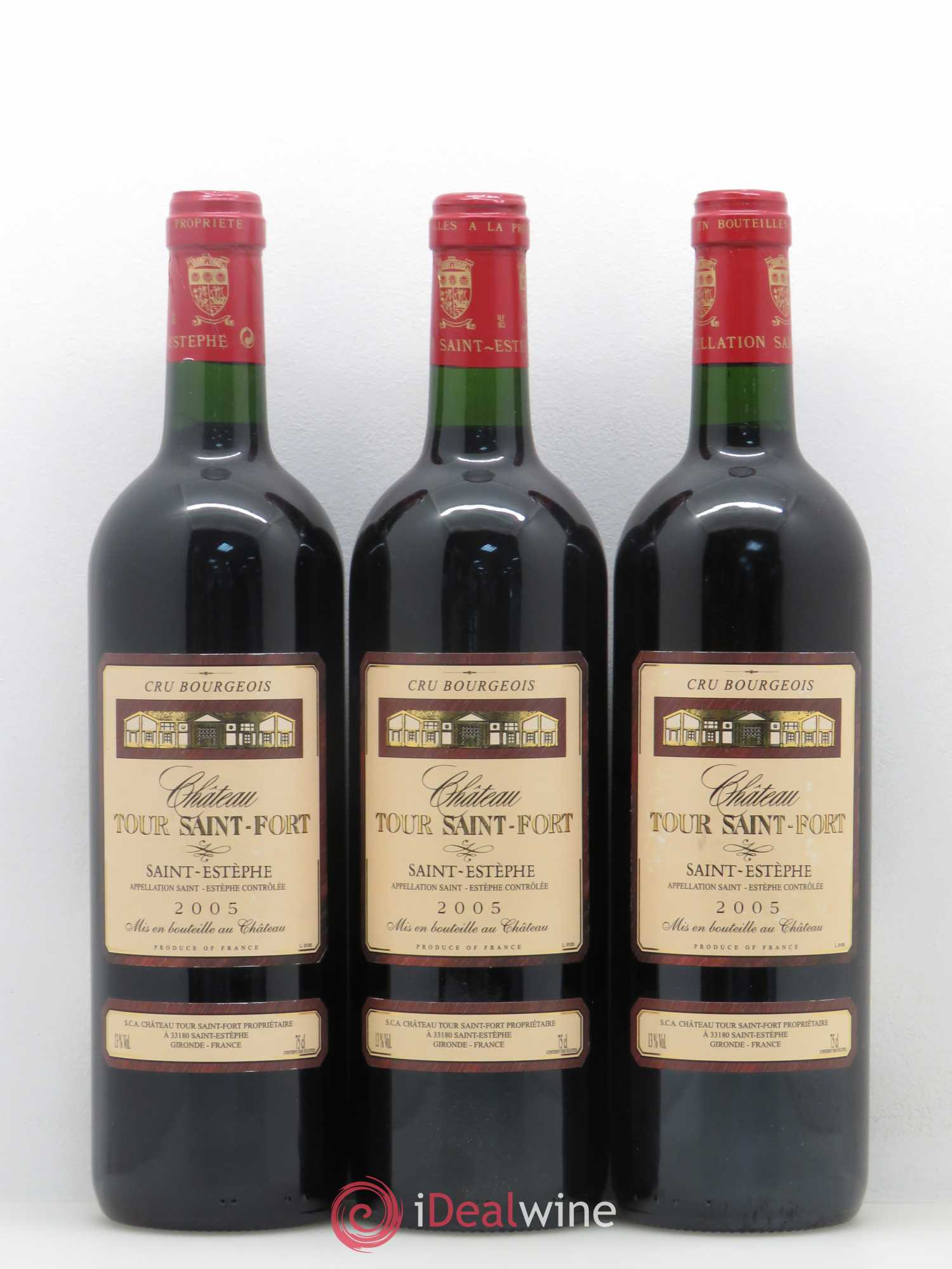 Saint-Estèphe Château Tour Saint Fort 2005 - Lot de 6 bouteilles - 1