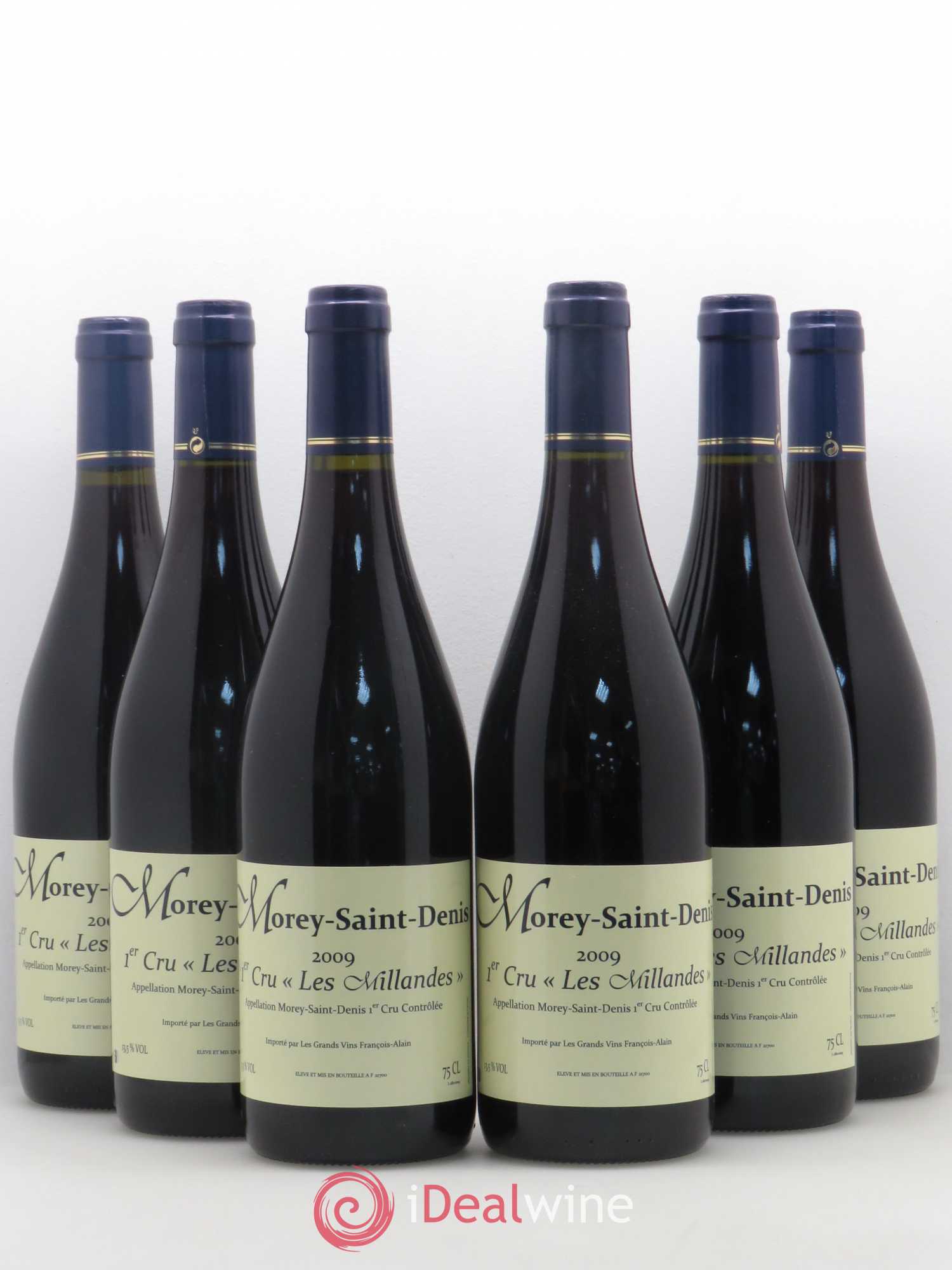 Morey-Saint-Denis 1er Cru Les Millandes 2009 - Lot de 6 bouteilles - 0
