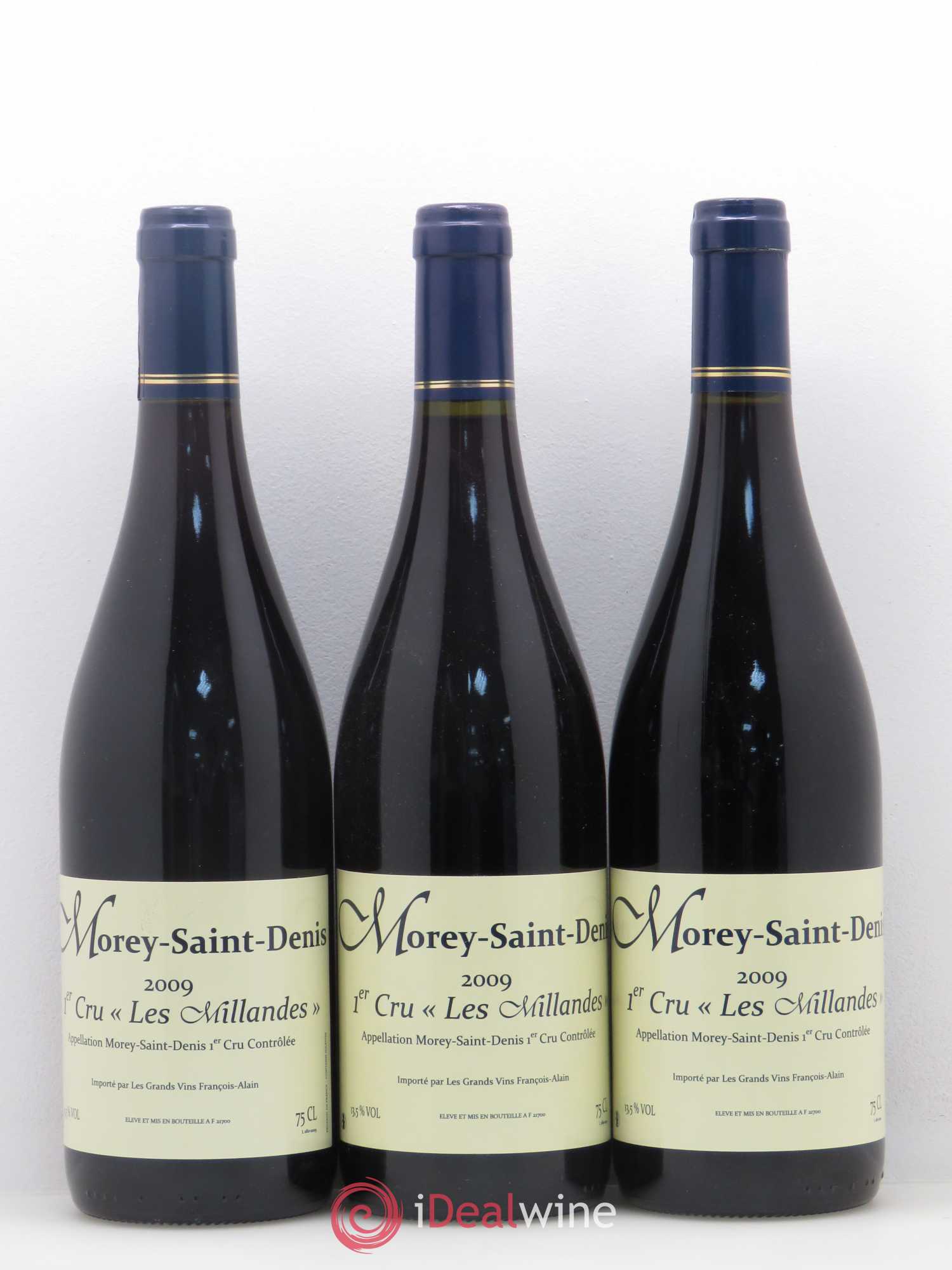 Morey-Saint-Denis 1er Cru Les Millandes 2009 - Lot de 6 bouteilles - 1