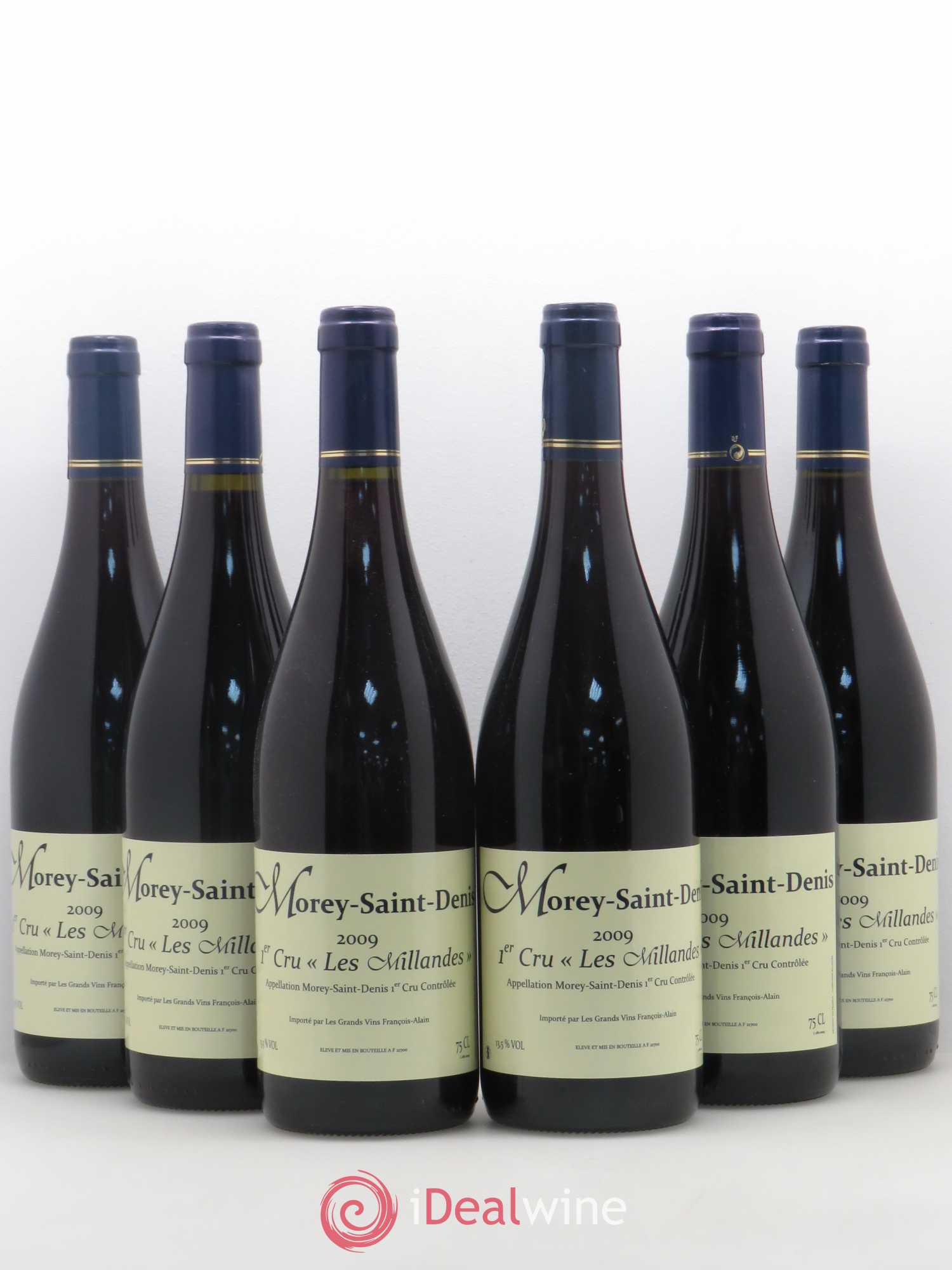 Morey-Saint-Denis 1er Cru Les Millandes 2009 - Lot de 6 bouteilles - 0