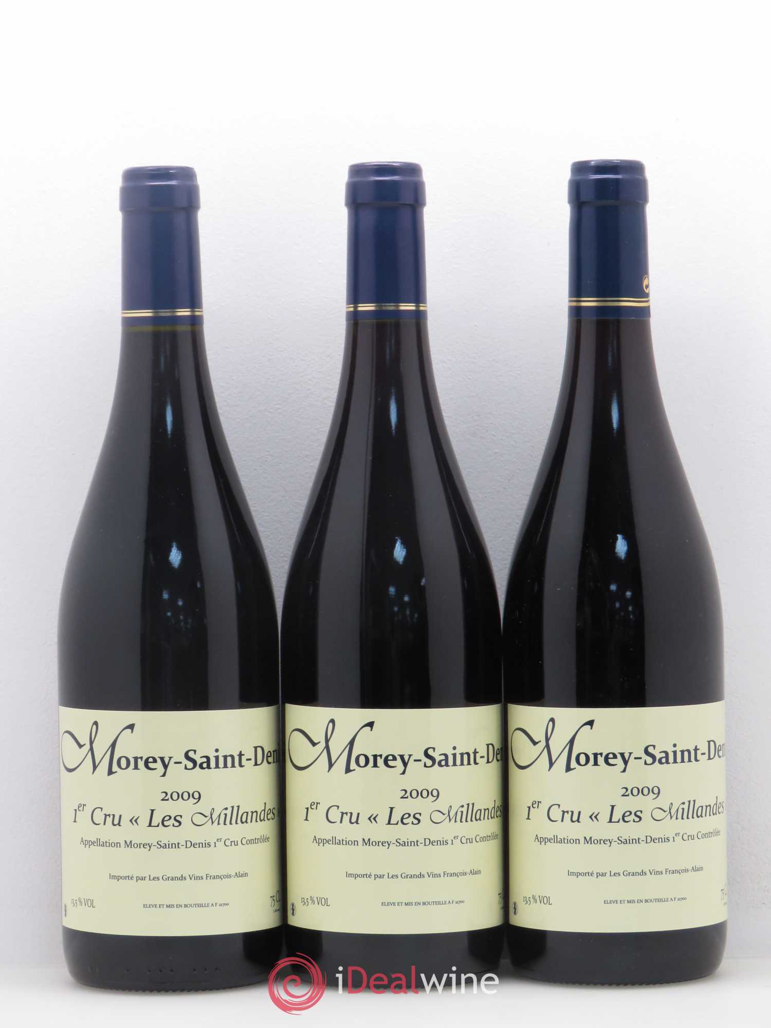 Morey-Saint-Denis 1er Cru Les Millandes 2009 - Lot de 3 bouteilles - 0