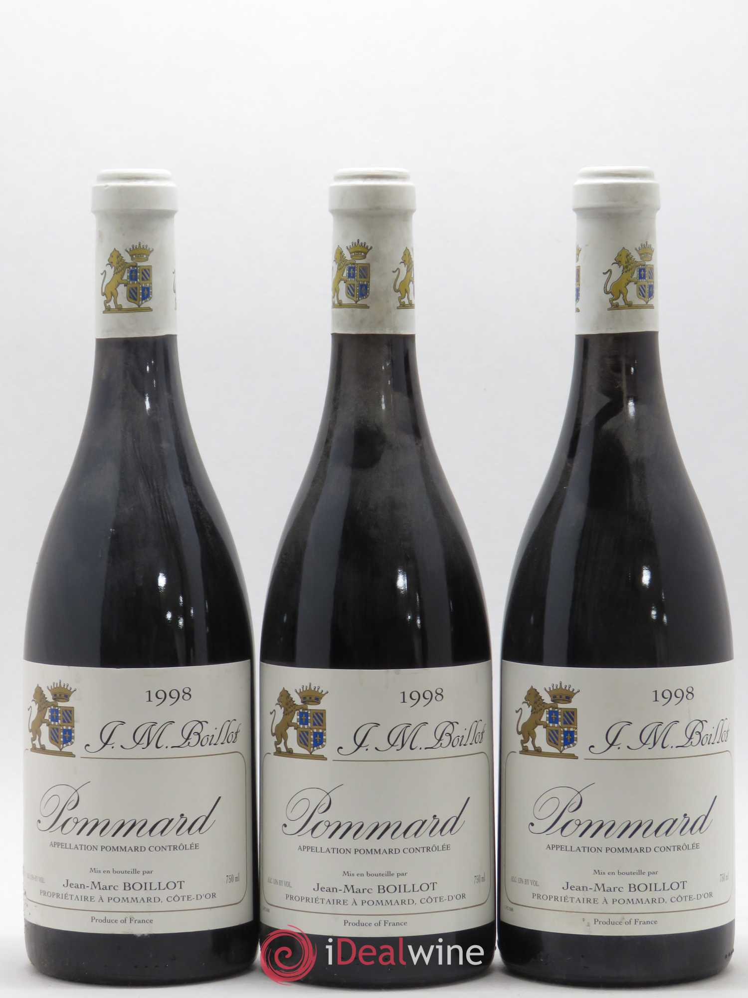 Pommard 1998 - Posten von 3 Flaschen - 0