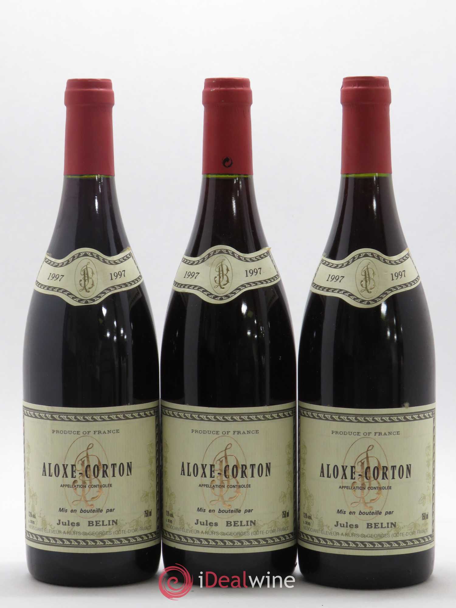 Aloxe-Corton Jules Belin 1997 - Posten von 3 Flaschen - 0