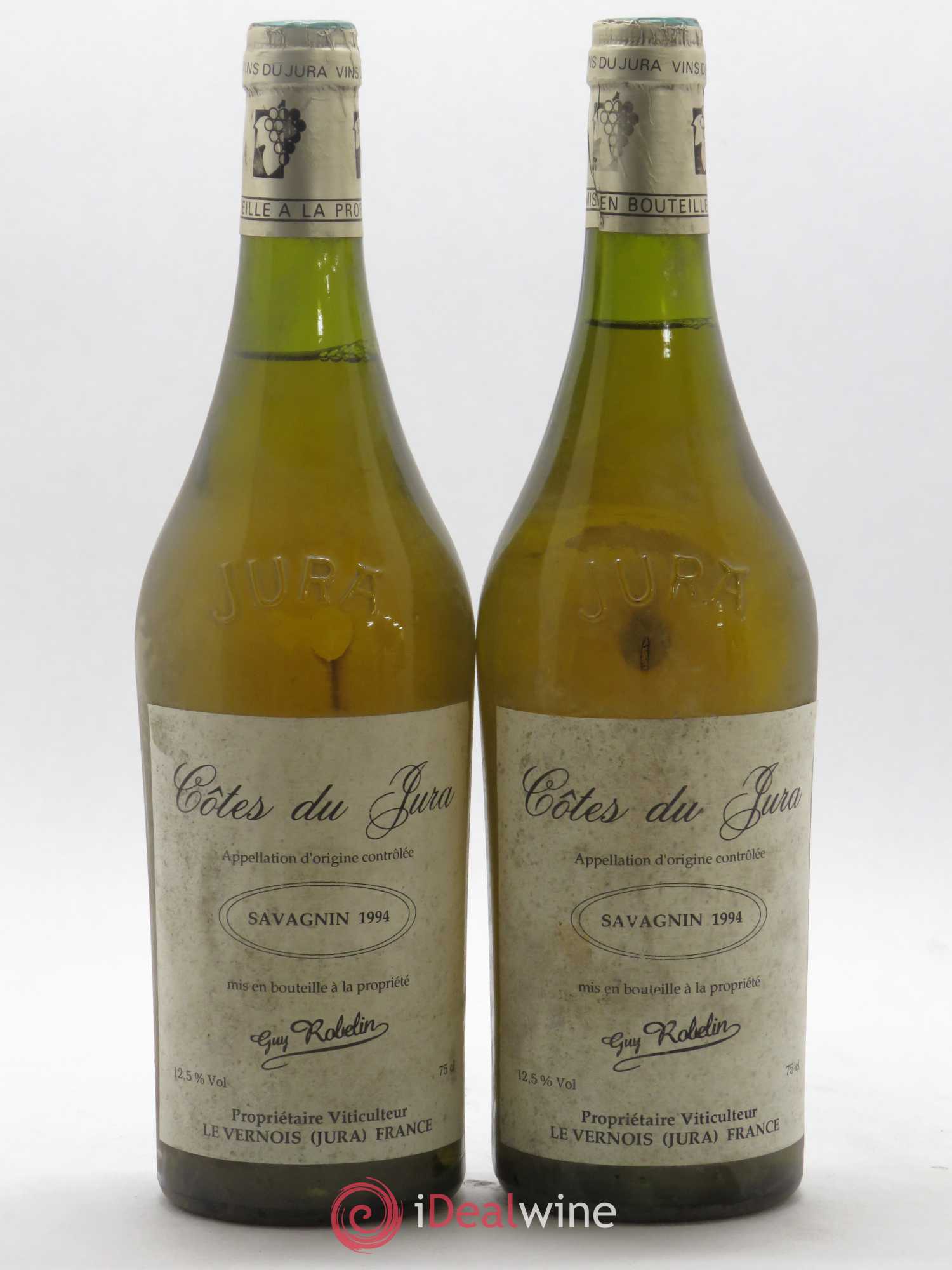 Côtes du Jura Savagnin Guy Roblin 1994 - Posten von 1 Flasche - 0