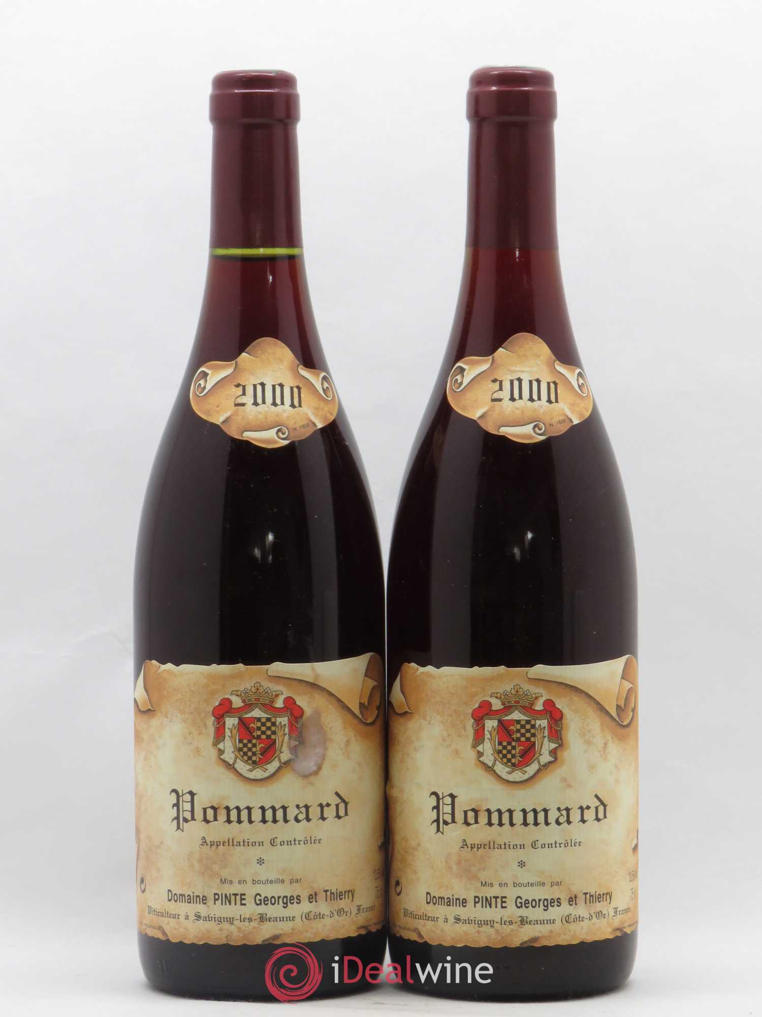 Pommard Domaine Pinte 2000 - Posten von 2 Flaschen - 0