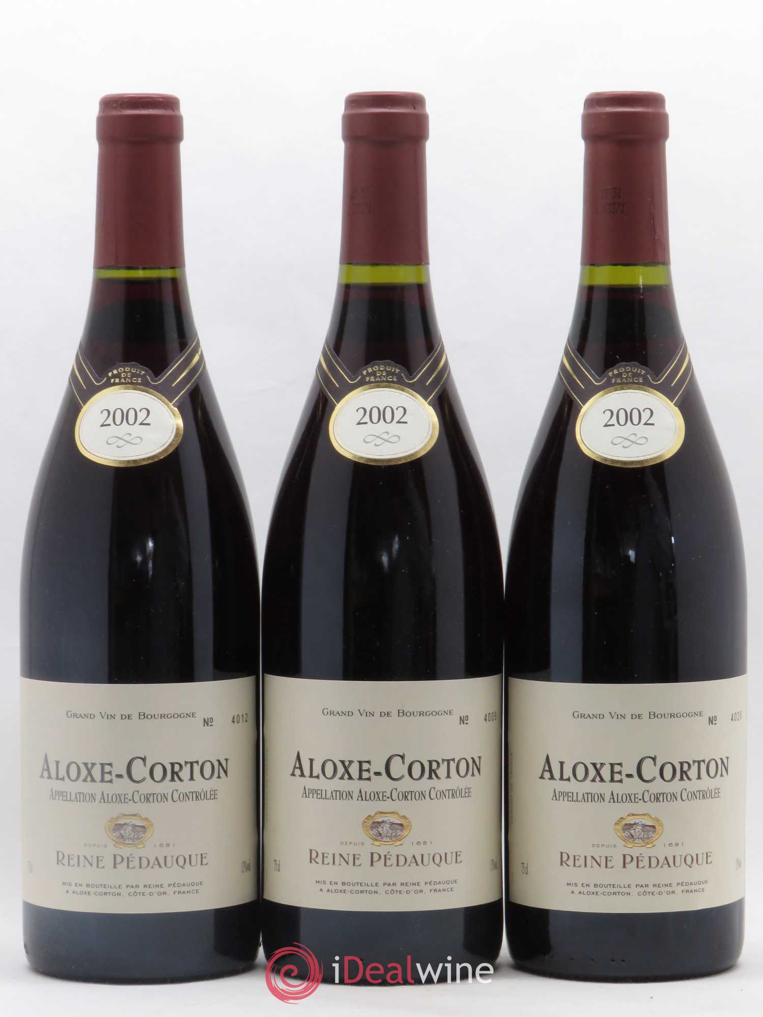 Aloxe-Corton Reine Pedauque 2002 - Lot de 6 bouteilles - 1