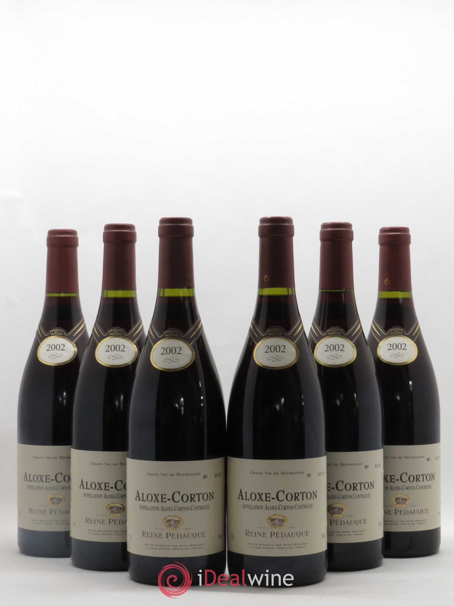 Aloxe-Corton Reine Pedauque 2002 - Lot de 6 bouteilles - 0
