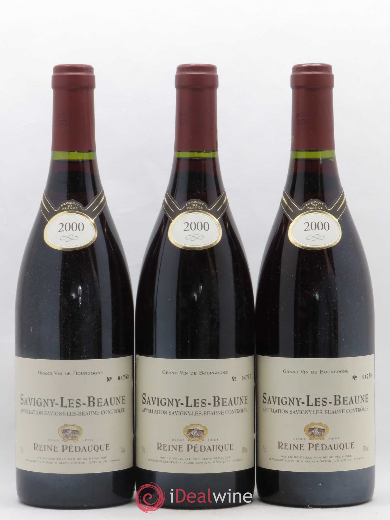 Savigny-lès-Beaune Reine Pedauque 2000 - Lot de 6 bouteilles - 1