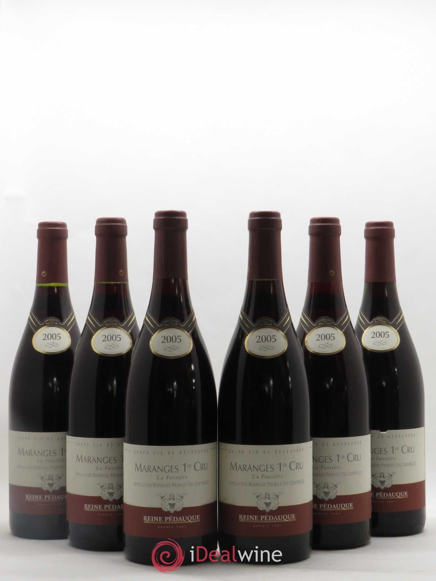 Maranges 1er Cru La Fussière Reine Pedauque 2005 - Posten von 6 Flaschen - 0