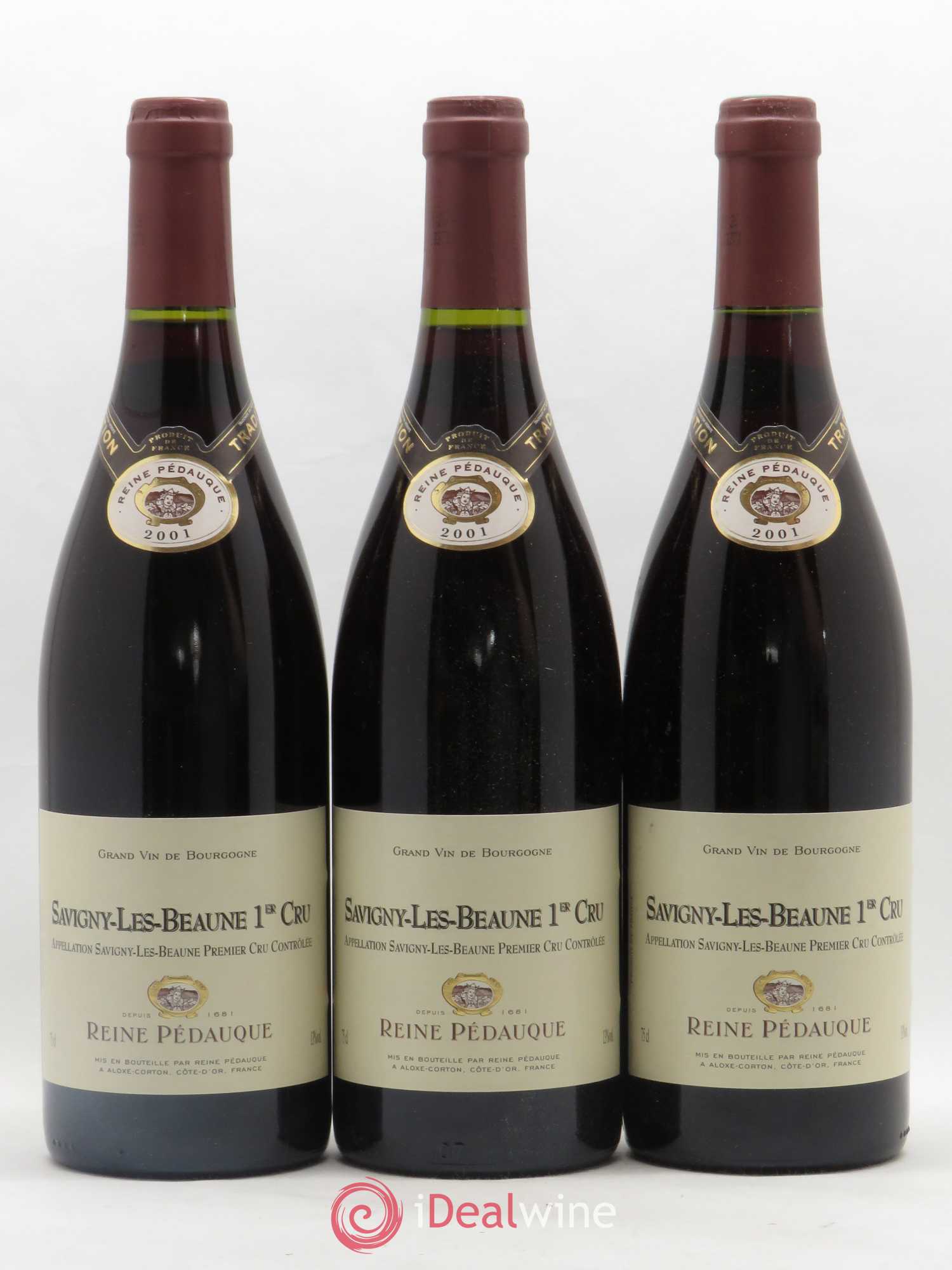 Savigny-lès-Beaune 1er Cru Reine Pedauque 2001 - Lot de 6 bouteilles - 1